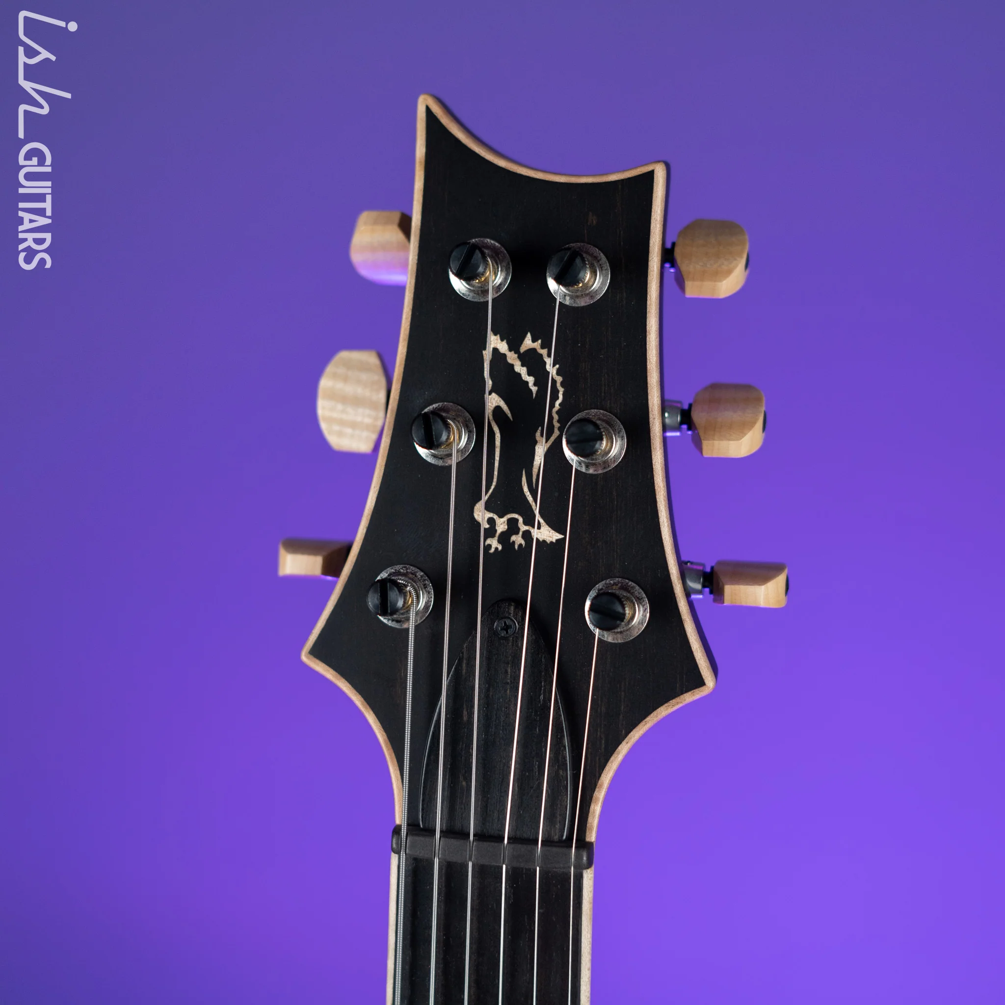 2022 PRS Private Stock Custom 24 "Sculpture" Hollowbody Piezo Matte Black - Image 8