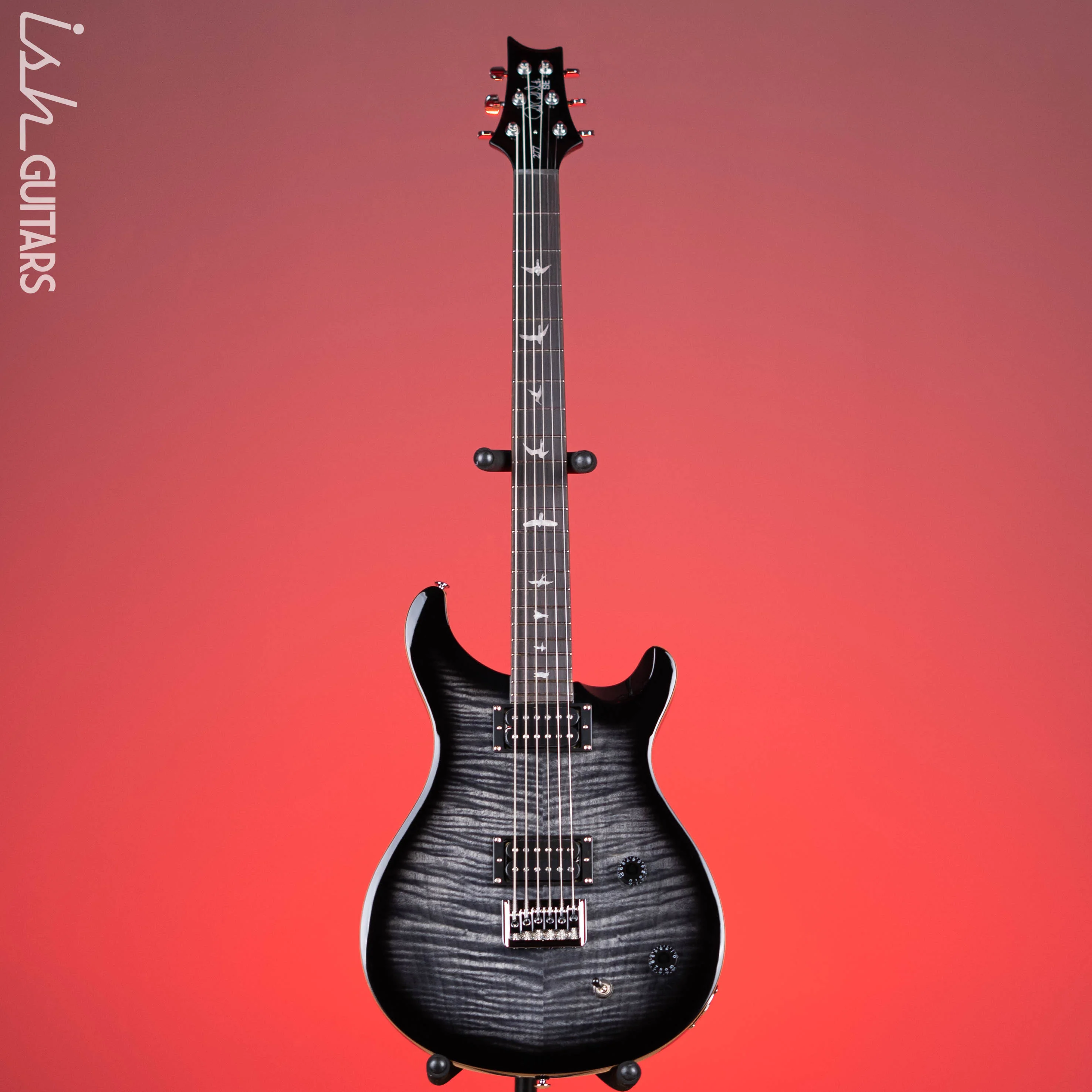 PRS SE 277 Baritone Charcoal Burst - Image 2