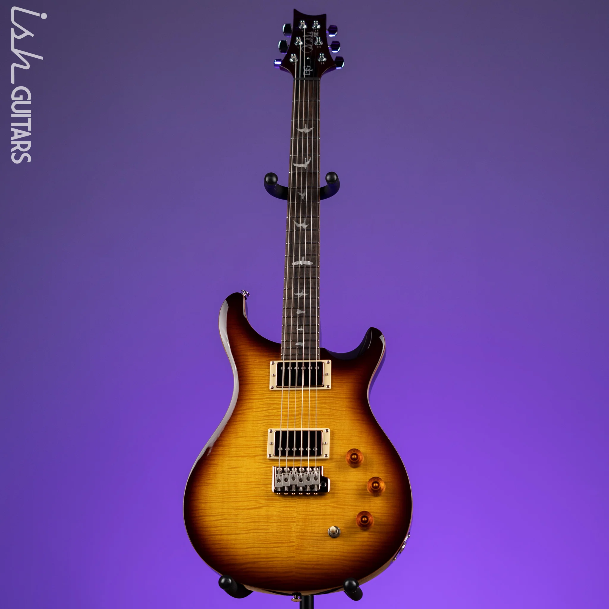 2022 PRS SE DGT McCarty Tobacco Burst - Image 2