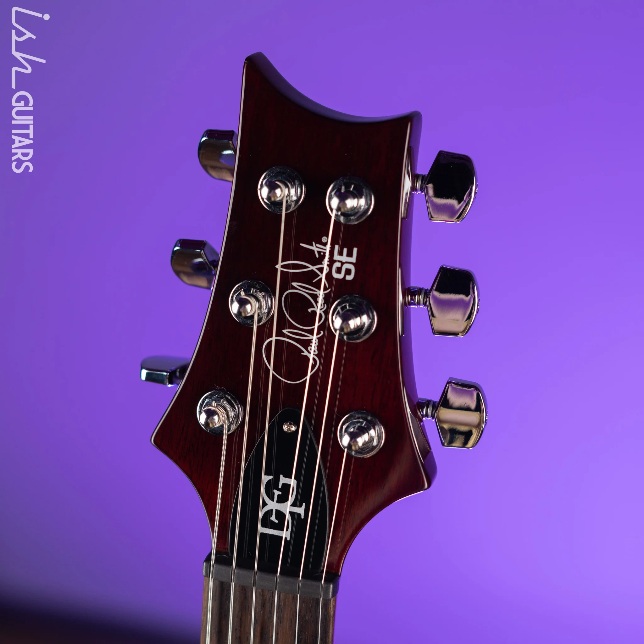 2022 PRS SE DGT McCarty Tobacco Burst - Image 5