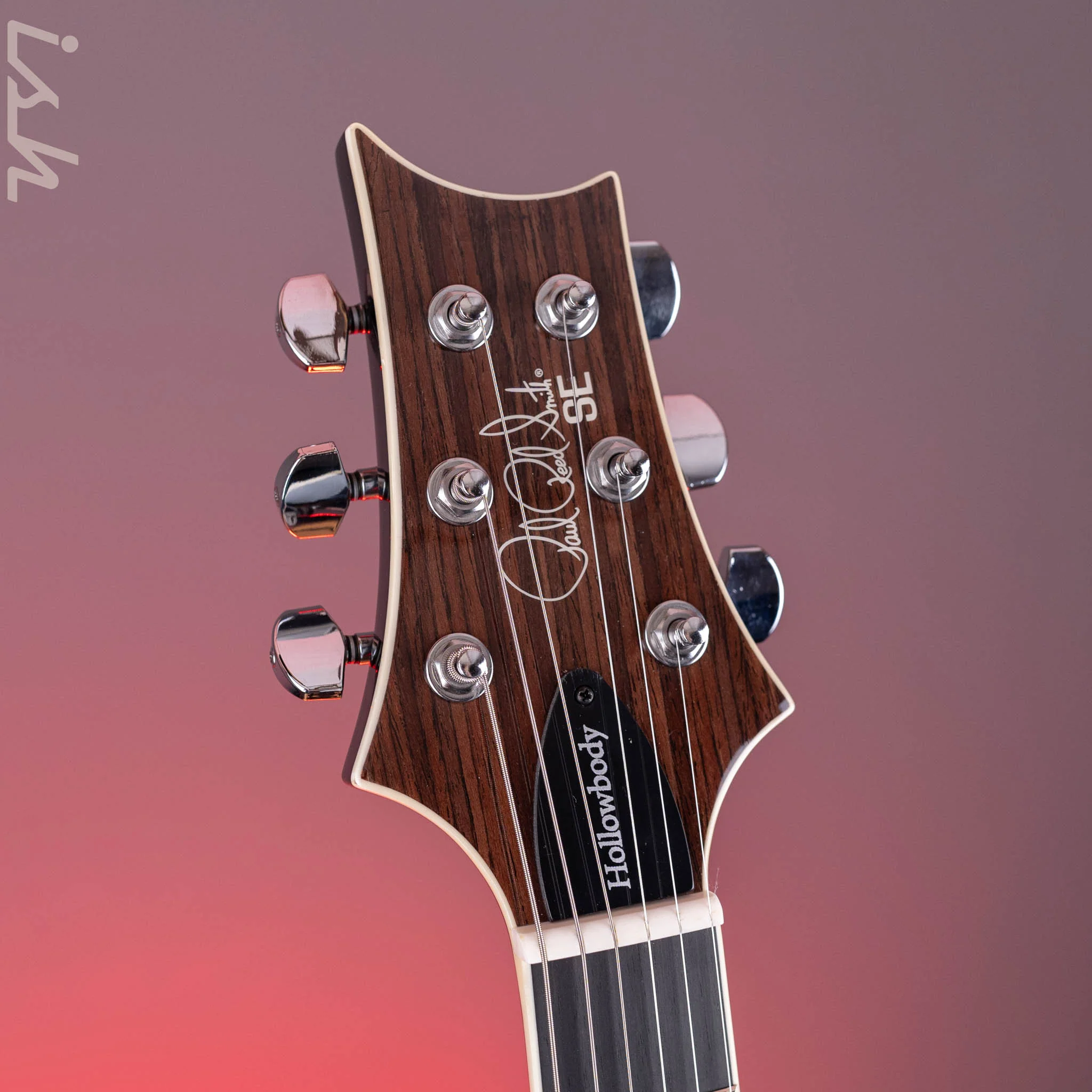 2022 PRS SE Hollowbody II Black Doghair - Image 5