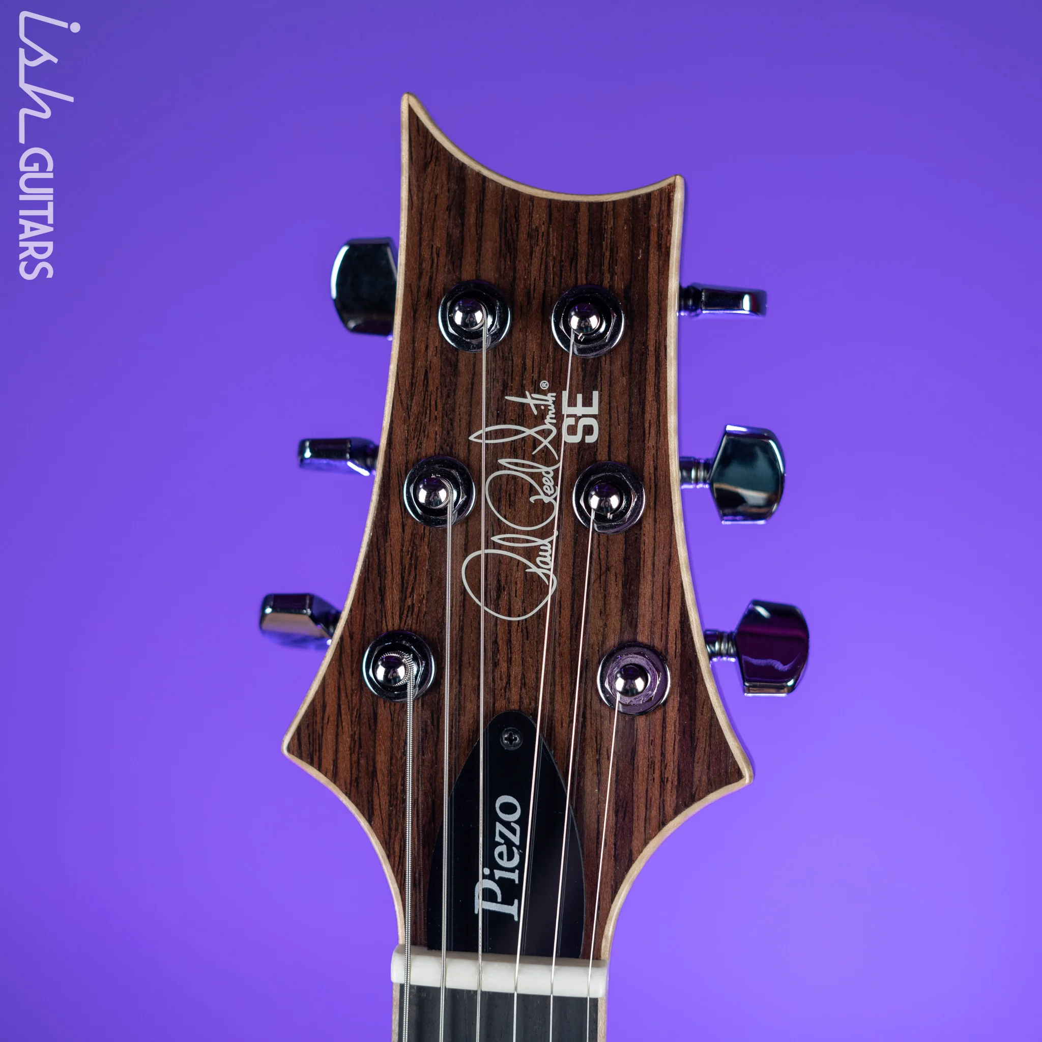2022 PRS SE Hollowbody II Piezo Black Gold Burst - Image 6