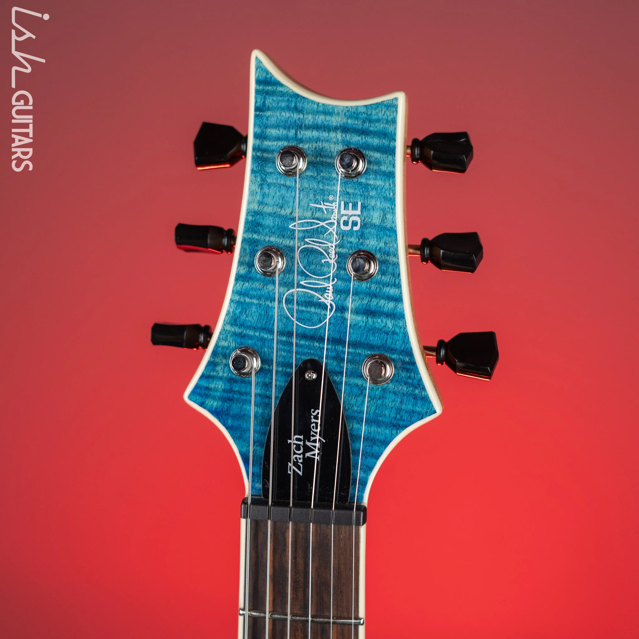 2022 PRS SE Zach Myers 594 Semi-Hollow Myers Blue - Image 6