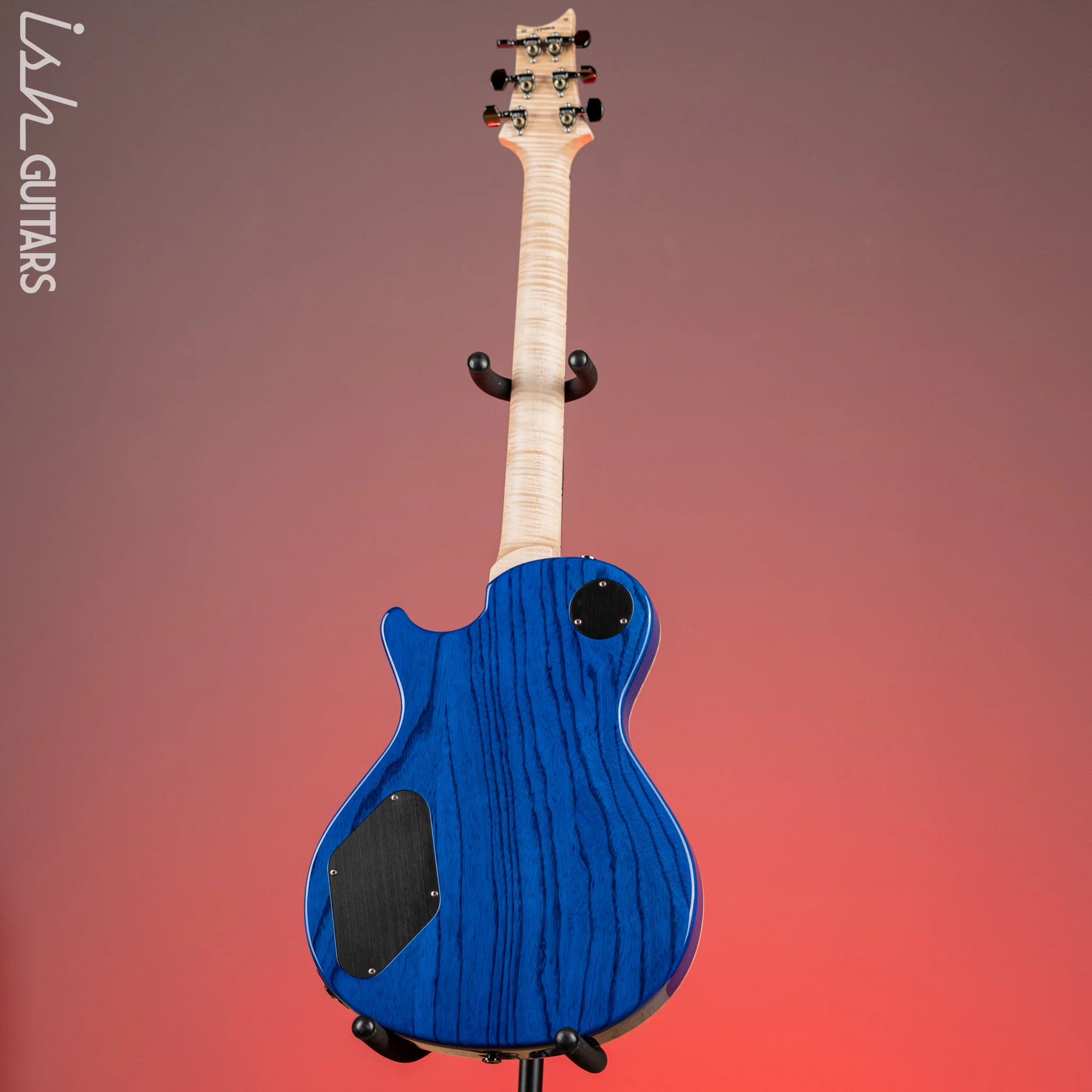 2022 PRS Tremonti Stoptail Wood Library Violet Blue Burst 10 Top Quilt - Image 7