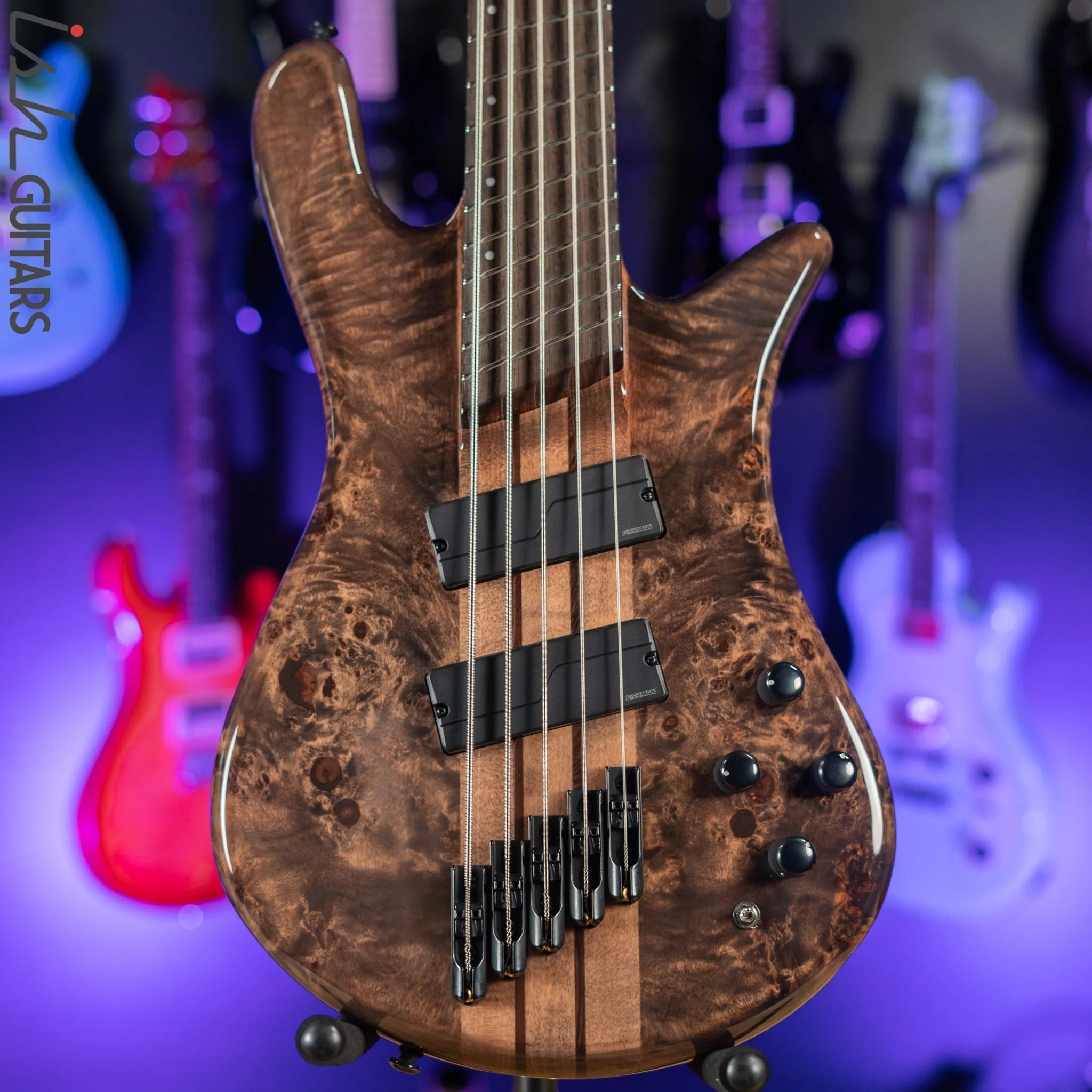 Spector NS Dimension 5 Multi-Scale Super Faded Black Gloss