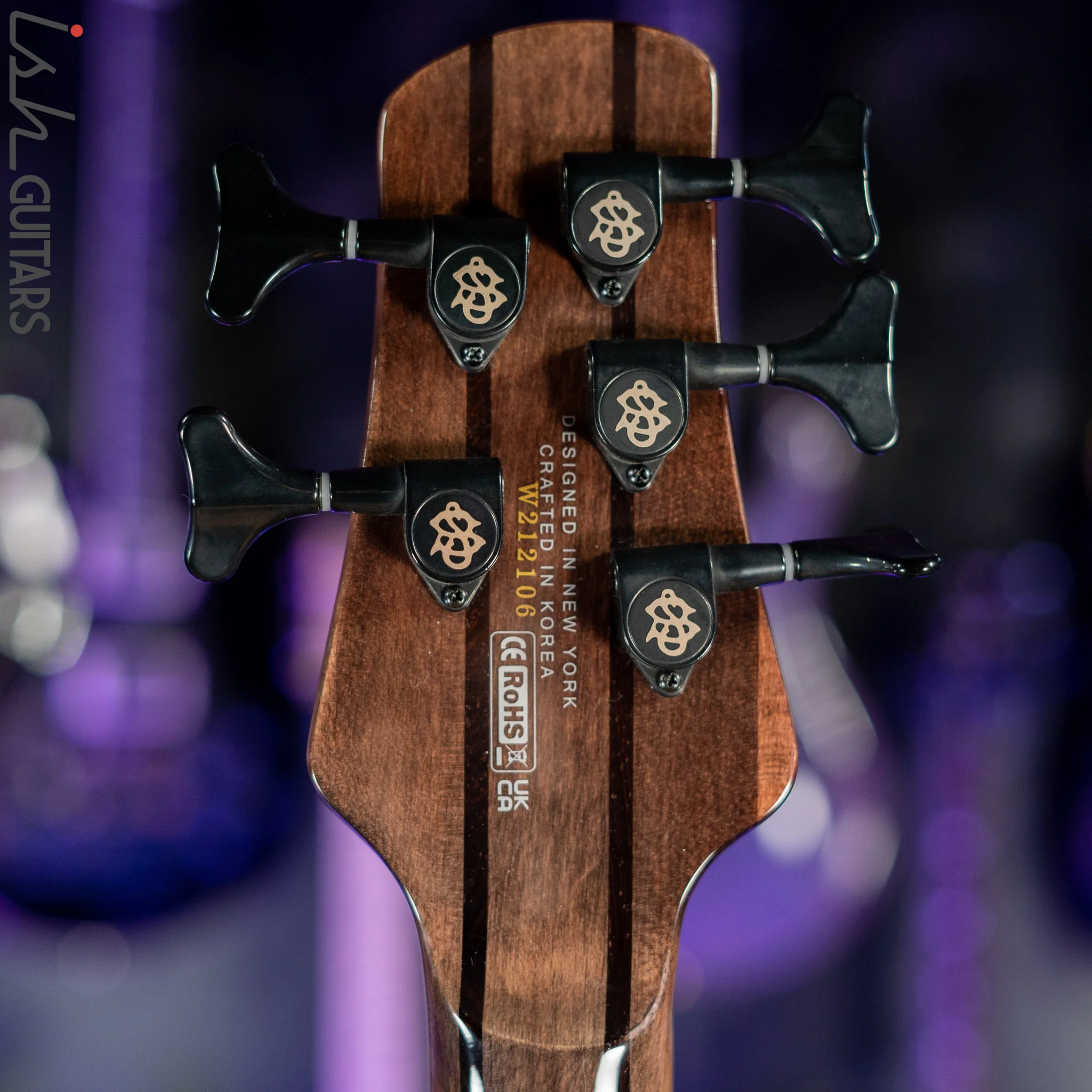 Spector NS Dimension 5 Multi-Scale Super Faded Black Gloss - Image 11