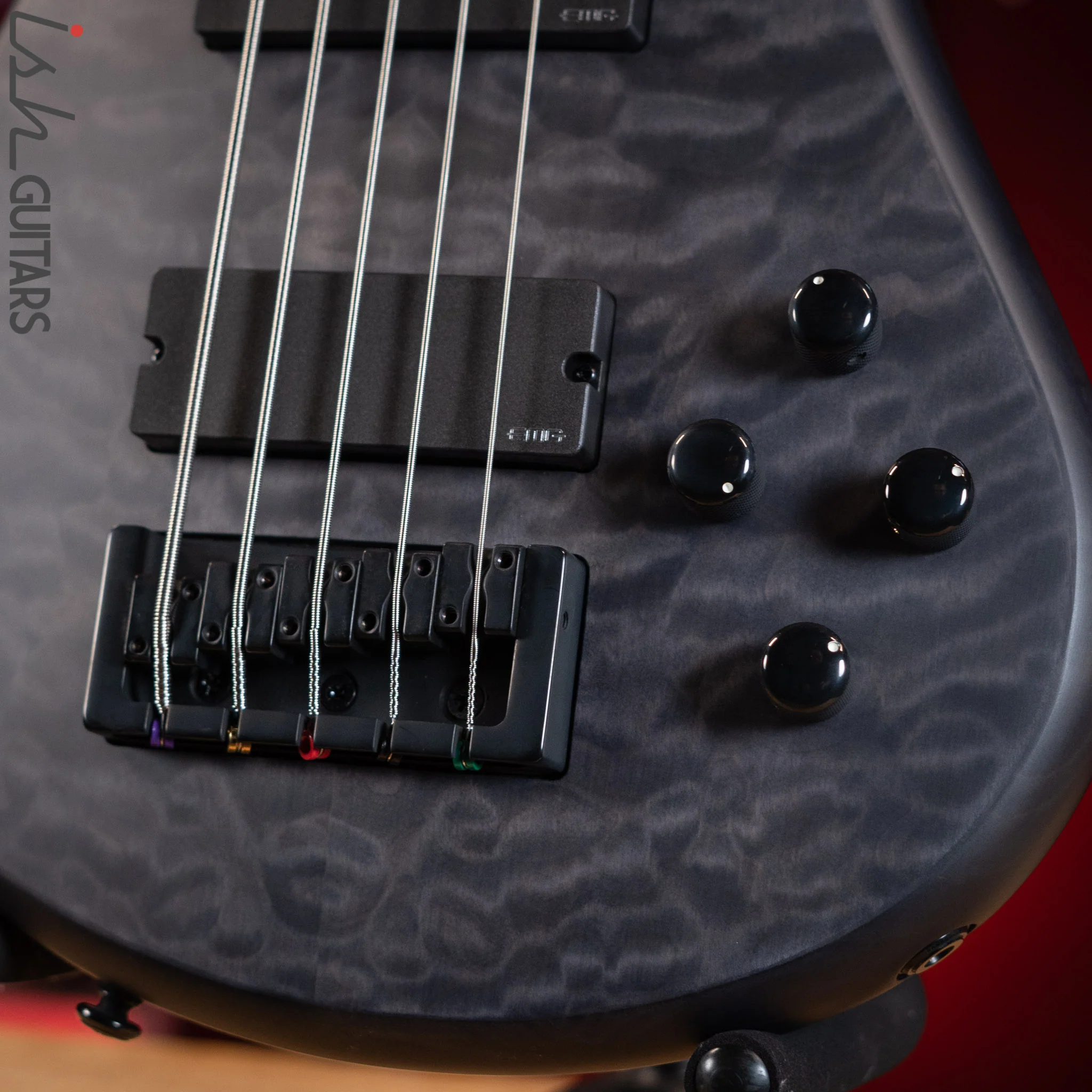 Spector NS Pulse II 5-String Bass Black Satin Matte Demo - Image 4