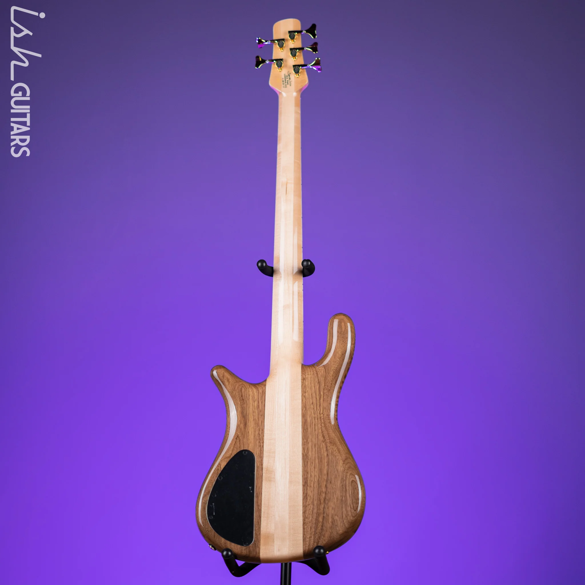 2022 Spector USA NS-5 5-String Bass Walnut Flame High Gloss - Image 7