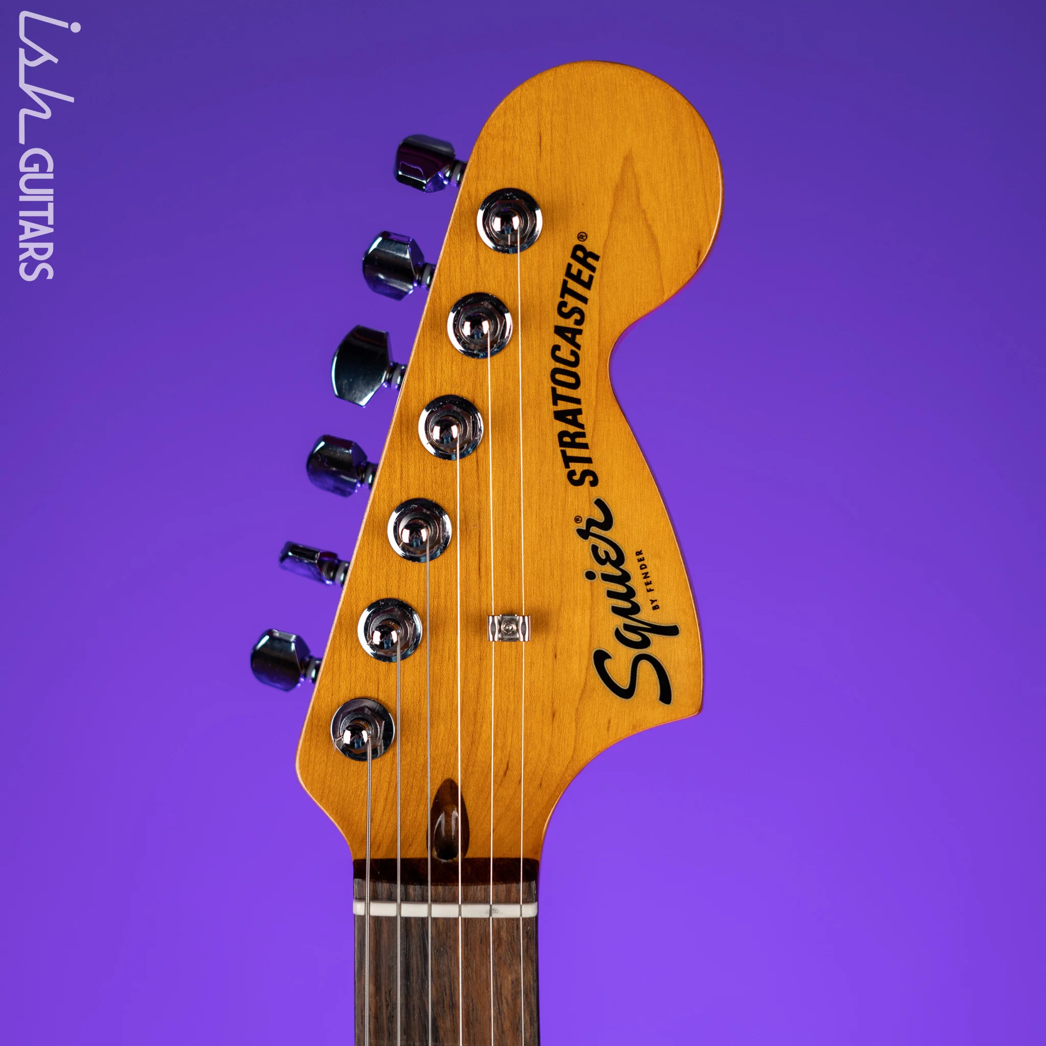 2022 Squier Classic Vibe 70’s HSS Natural Walnut - Image 8