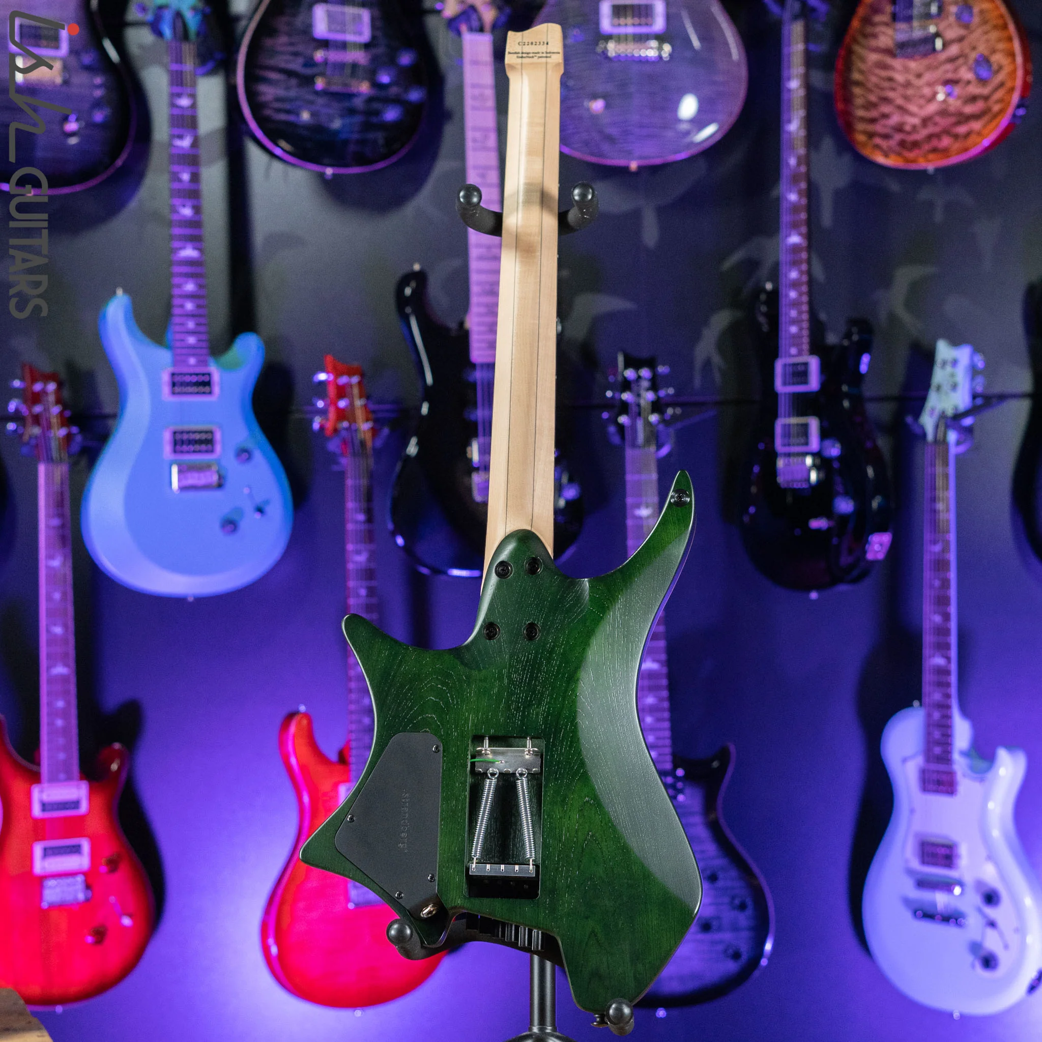 Strandberg Boden Prog NX 6 Multi-Scale Headless Guitar Earth Green - Image 6
