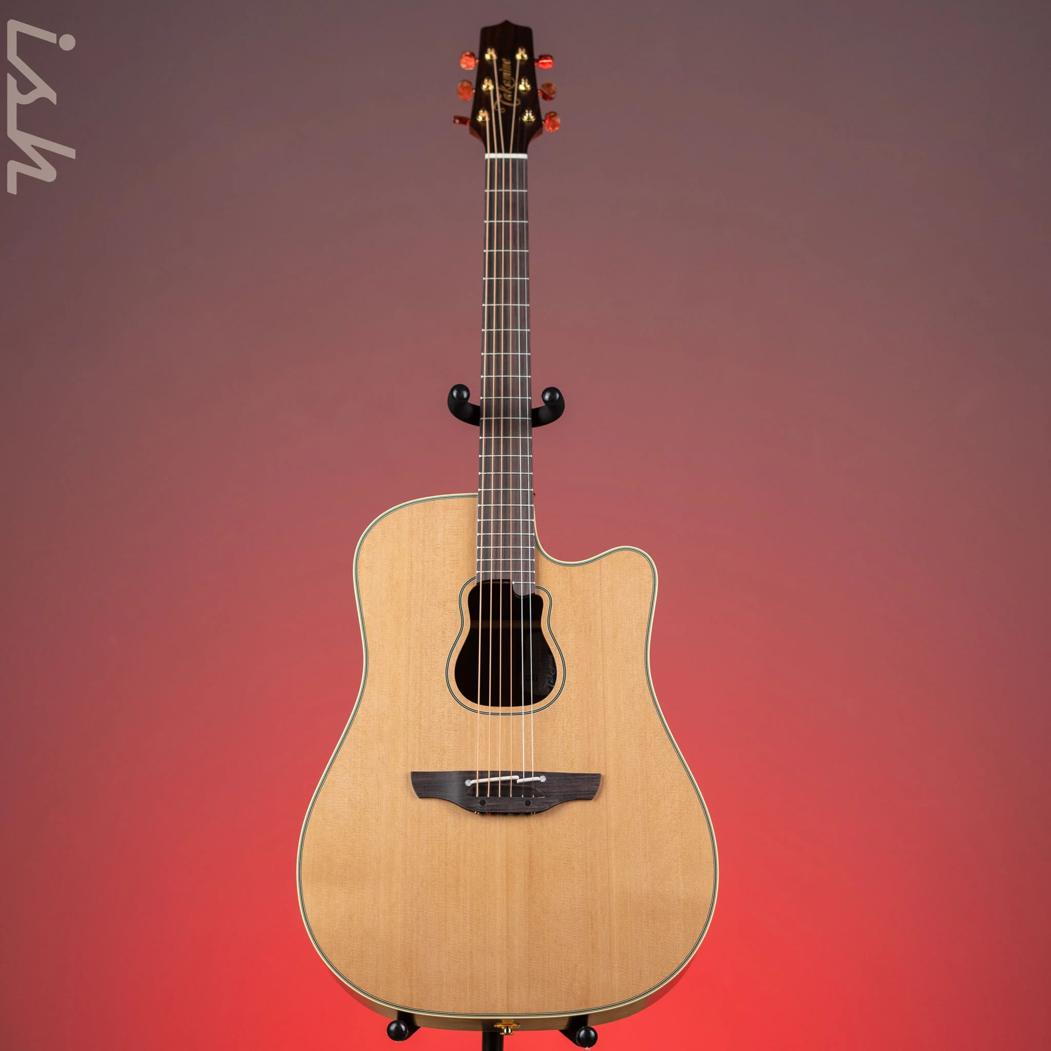 2022 Takamine GB7C Garth Brooks Signature Acoustic-Electric Guitar Natural - Image 2