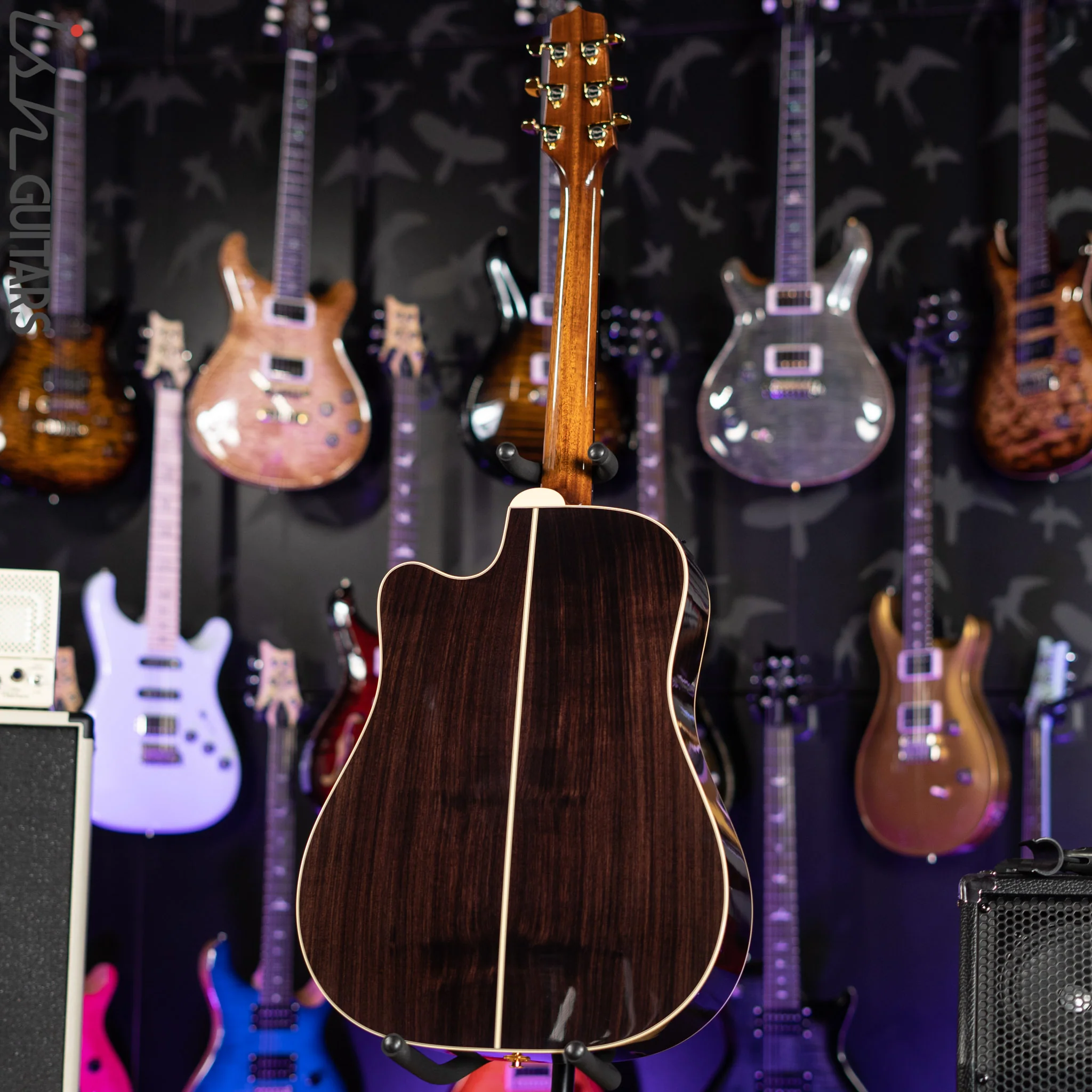 Takamine P5DC Dreadnought Whiskey Brown - Image 8
