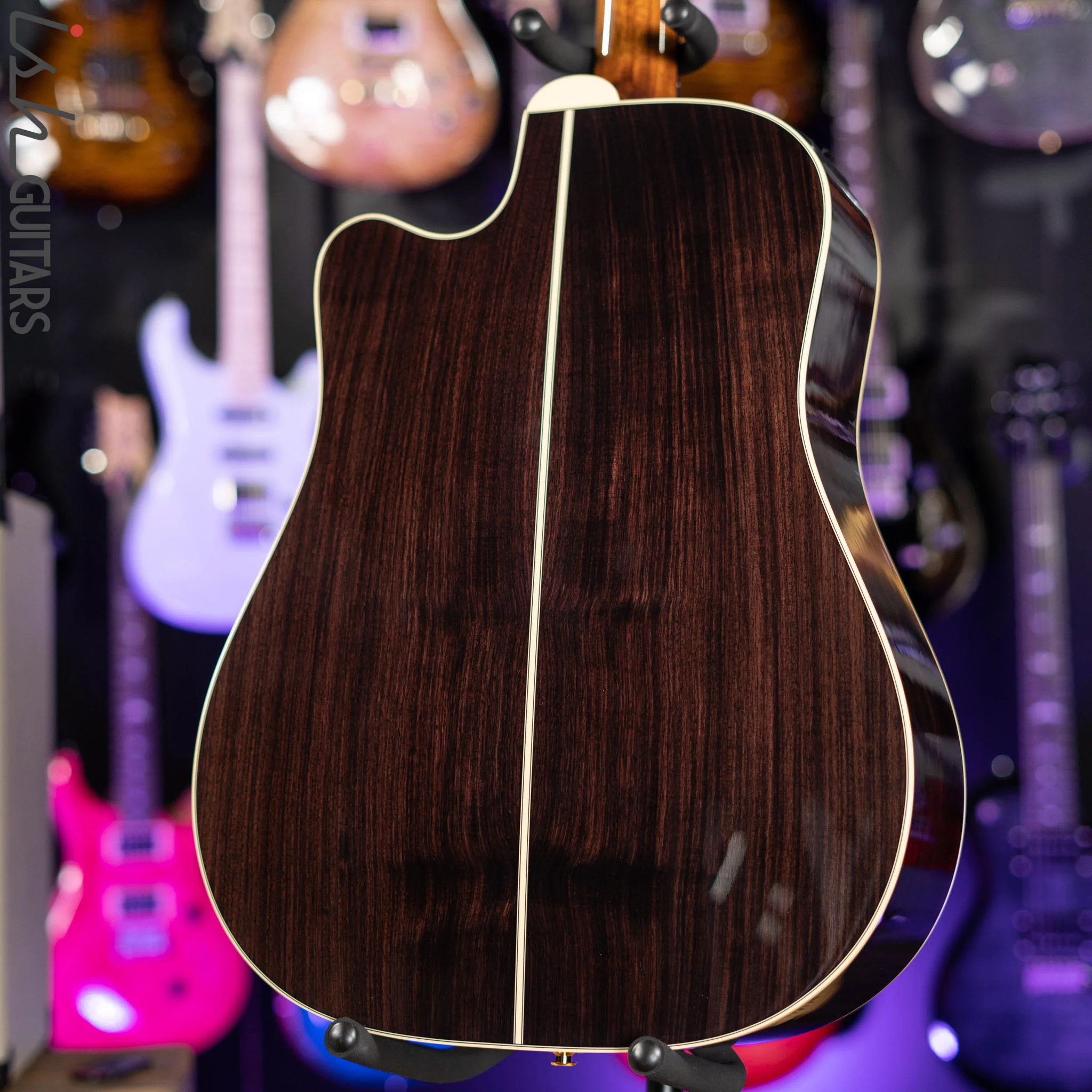 Takamine P5DC Dreadnought Whiskey Brown - Image 9