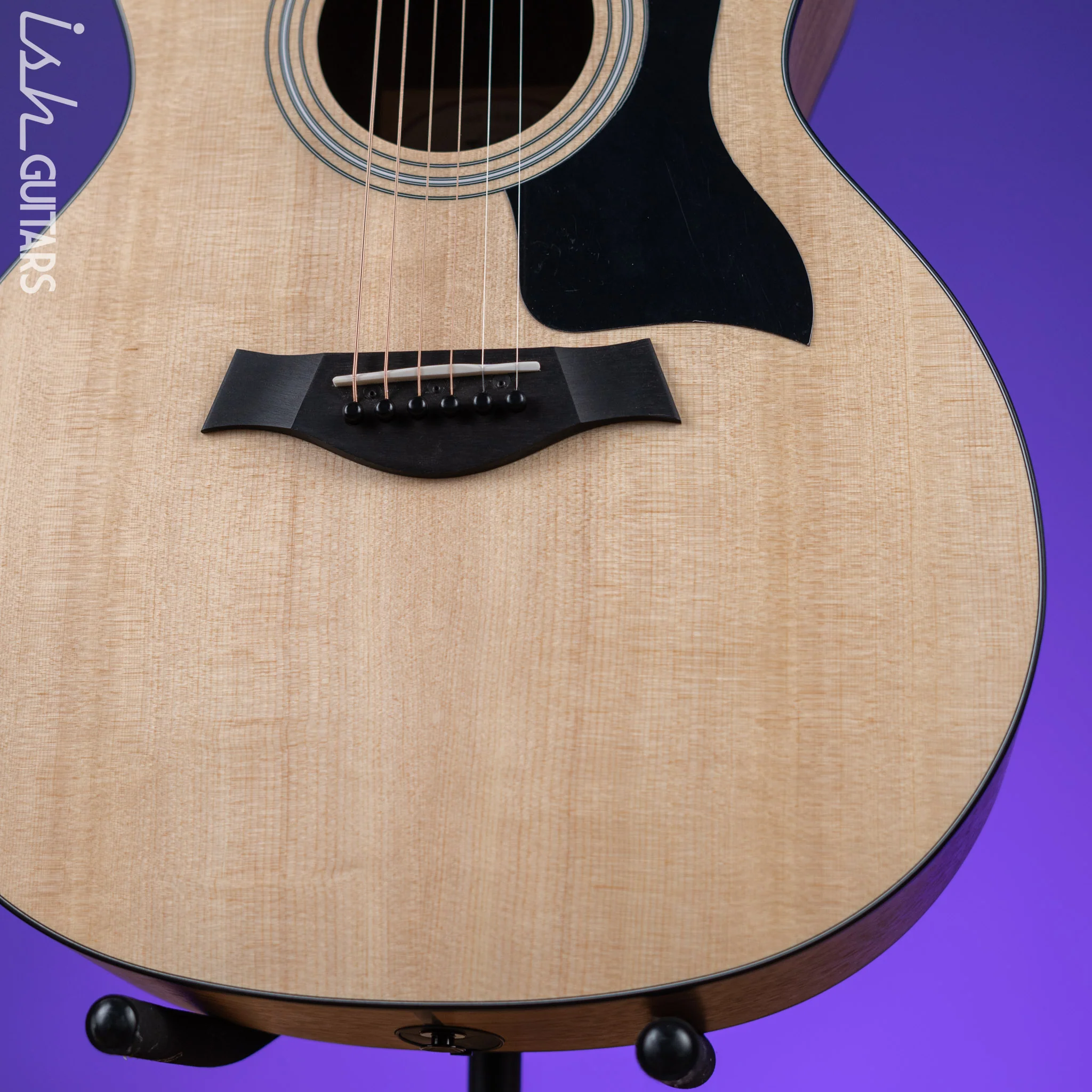 2022 Taylor 114e Acoustic-Electric Guitar Natural - Image 4