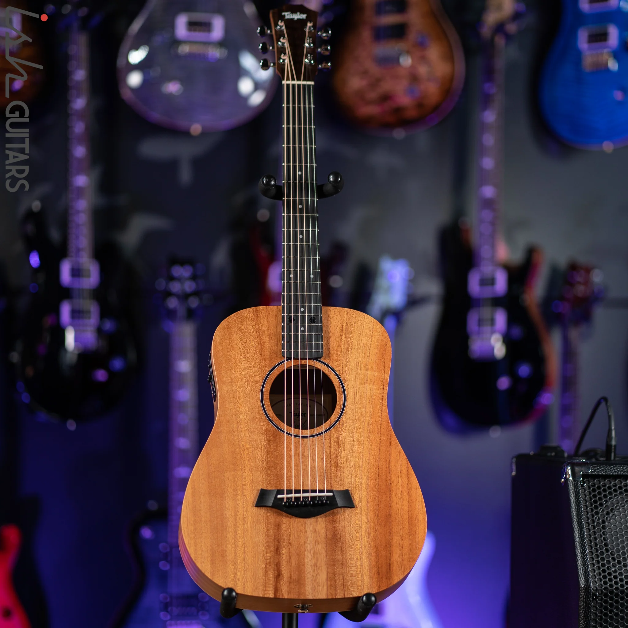 Taylor Baby Mahogany BT2e Acoustic-Electric Guitar Natural - Image 2