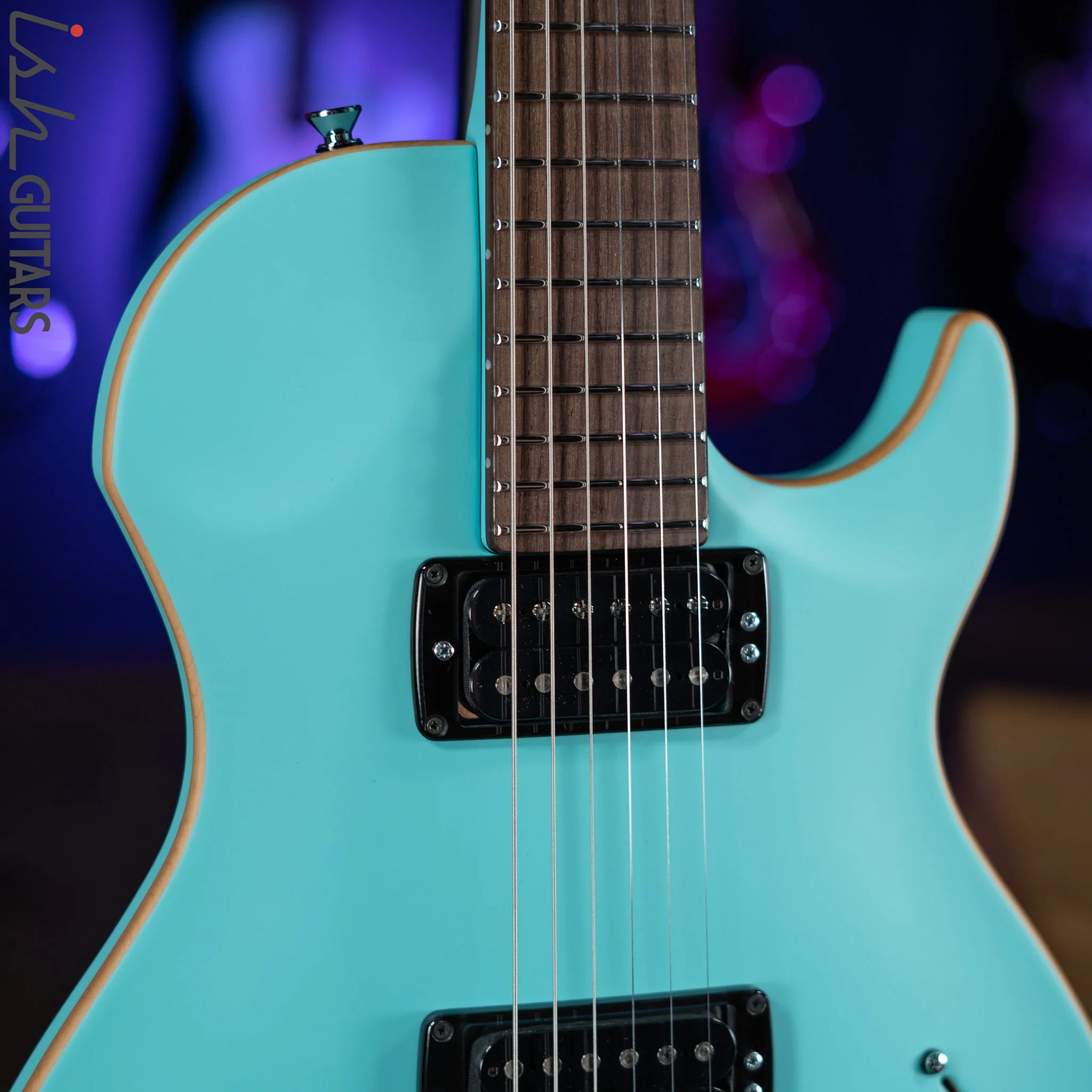 Vigier GV Rock Electric Guitar Revolution Green Matte - Image 3