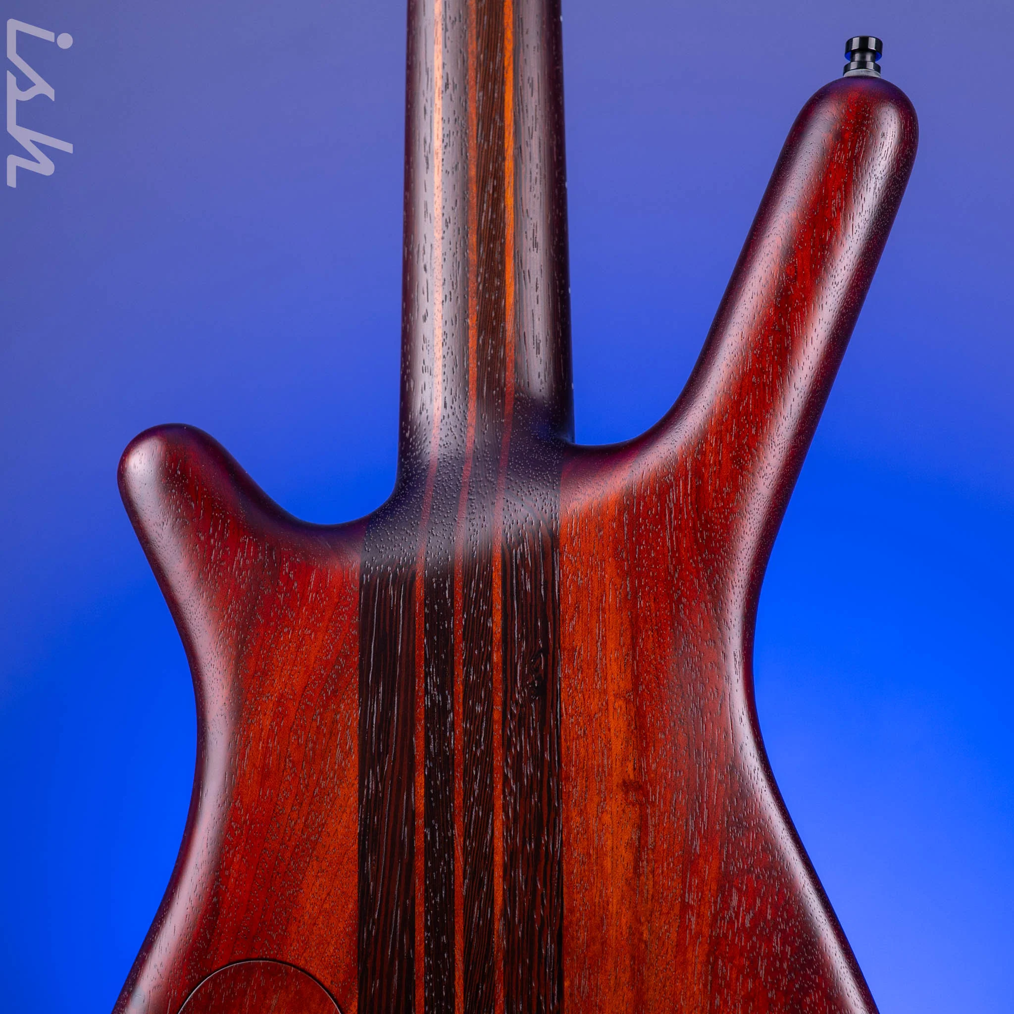 2022 Warwick Streamette 5 Masterbuilt 33/35 Special Amberburst Transparent Satin Finish - Image 11
