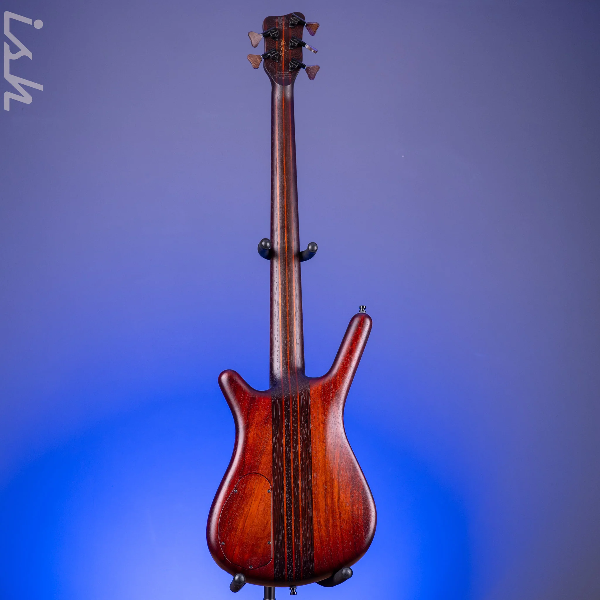 2022 Warwick Streamette 5 Masterbuilt 33/35 Special Amberburst Transparent Satin Finish - Image 9