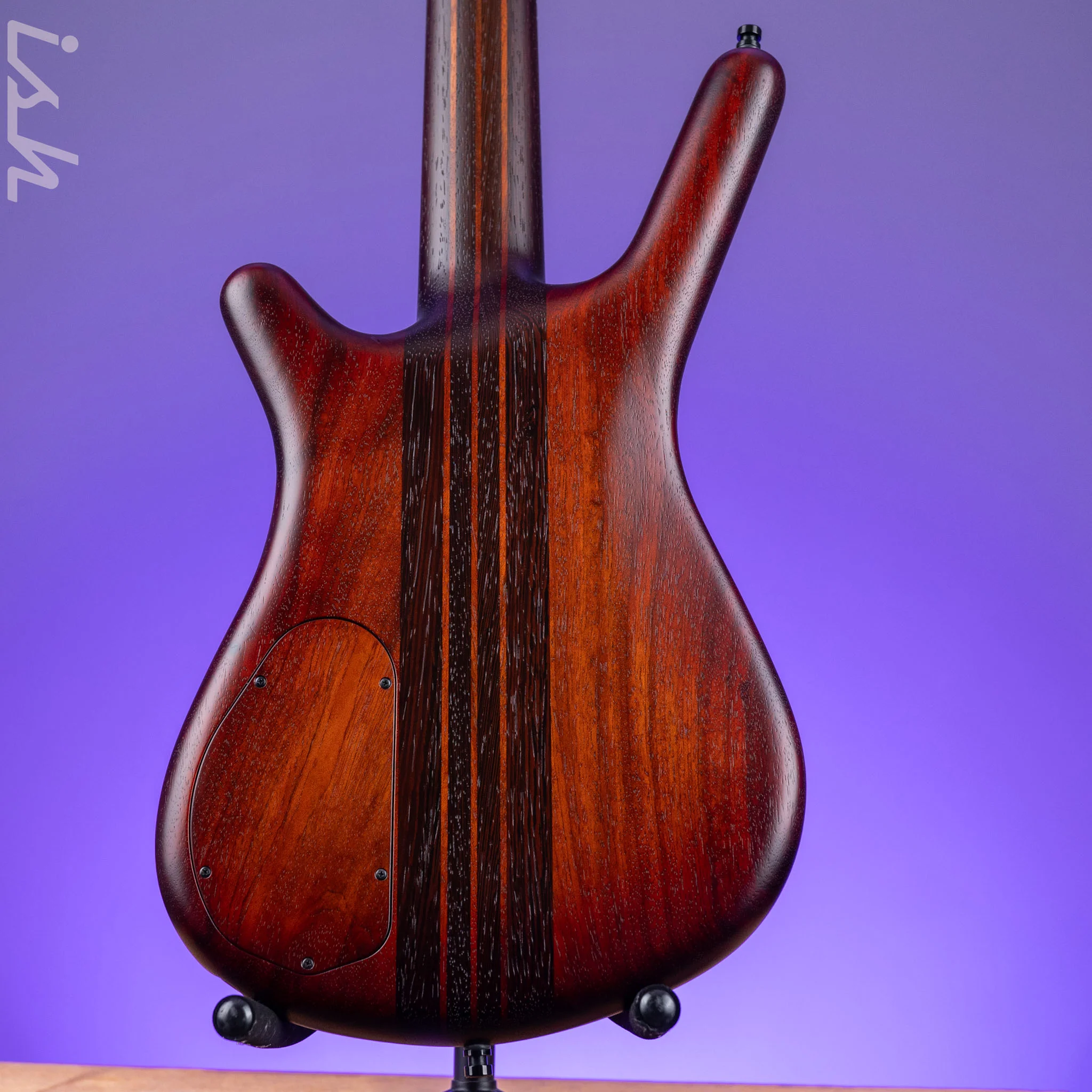 2022 Warwick Streamette 5 Masterbuilt 33/35 Special Amberburst Transparent Satin Finish - Image 9