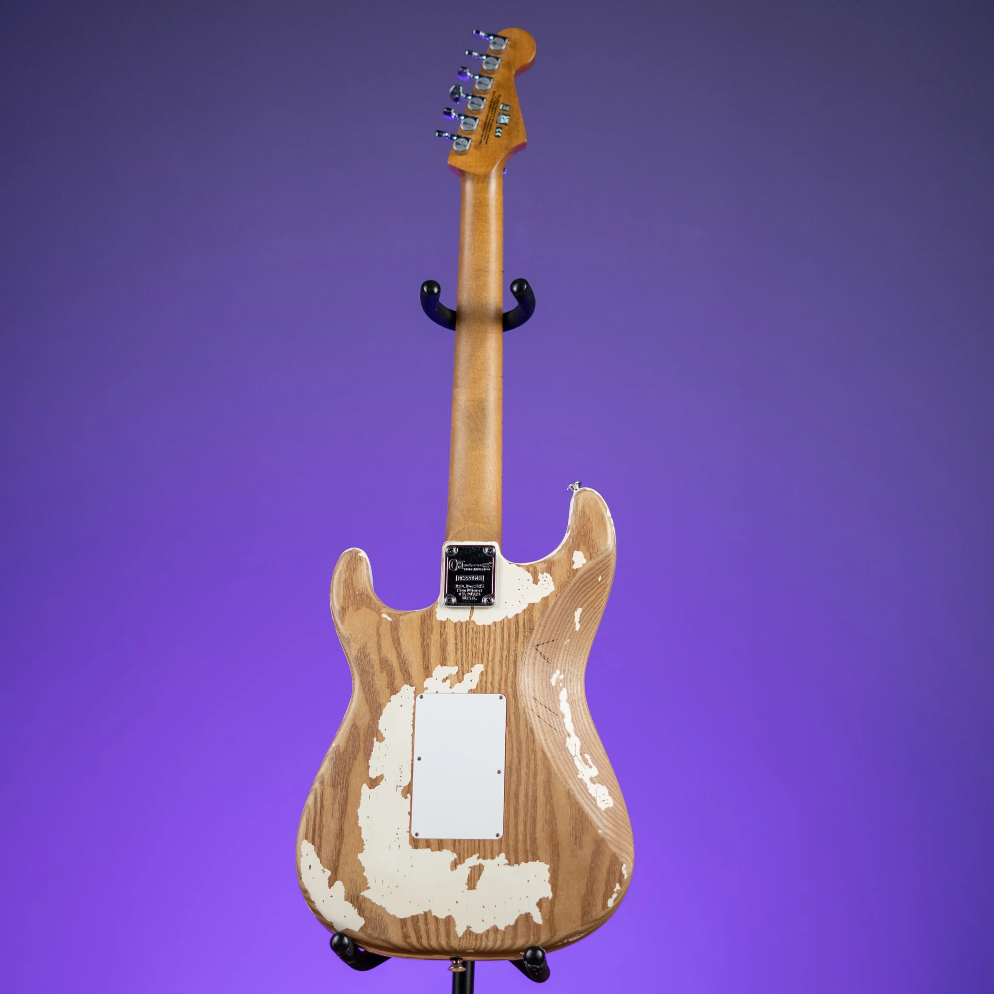 Charvel Henrik Danhage Limited Edition Signature Pro-Mod So-Cal Style 1 Guitar White Relic - Image 6