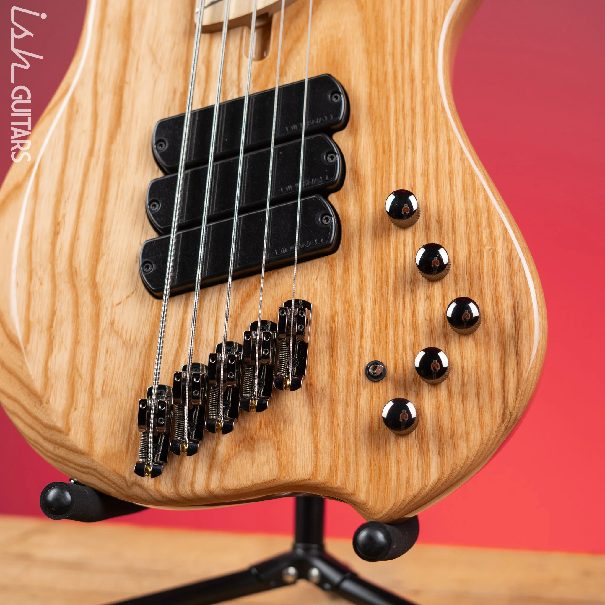 Dingwall Combustion 5-String Bass Natural Ash - Image 4