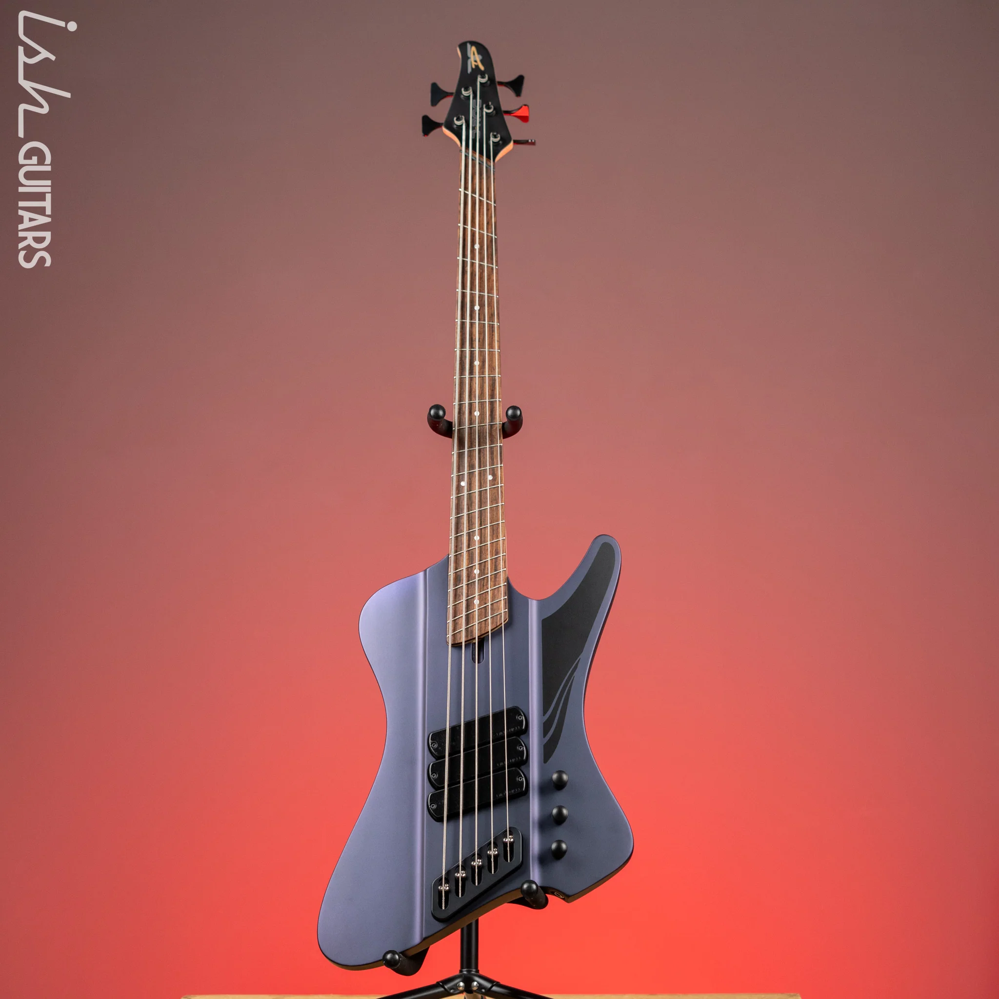 Dingwall D-Roc Standard 5-String Bass Matte Blue to Purple Colorshift - Image 2