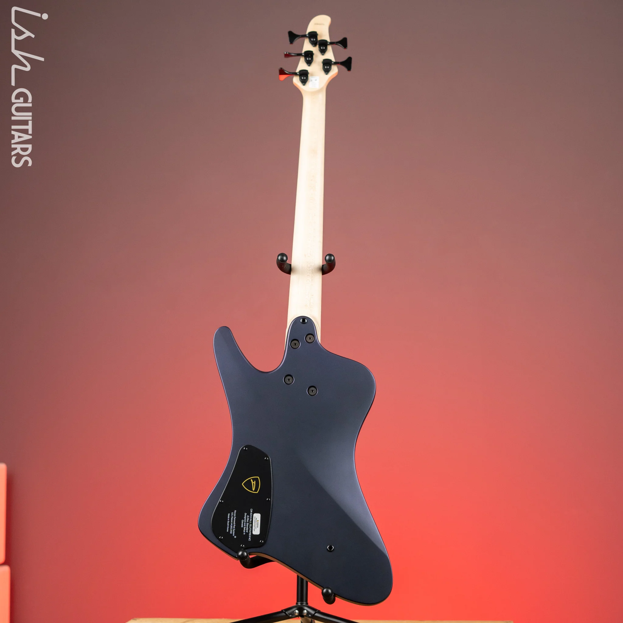 Dingwall D-Roc Standard 5-String Bass Matte Blue to Purple Colorshift - Image 6