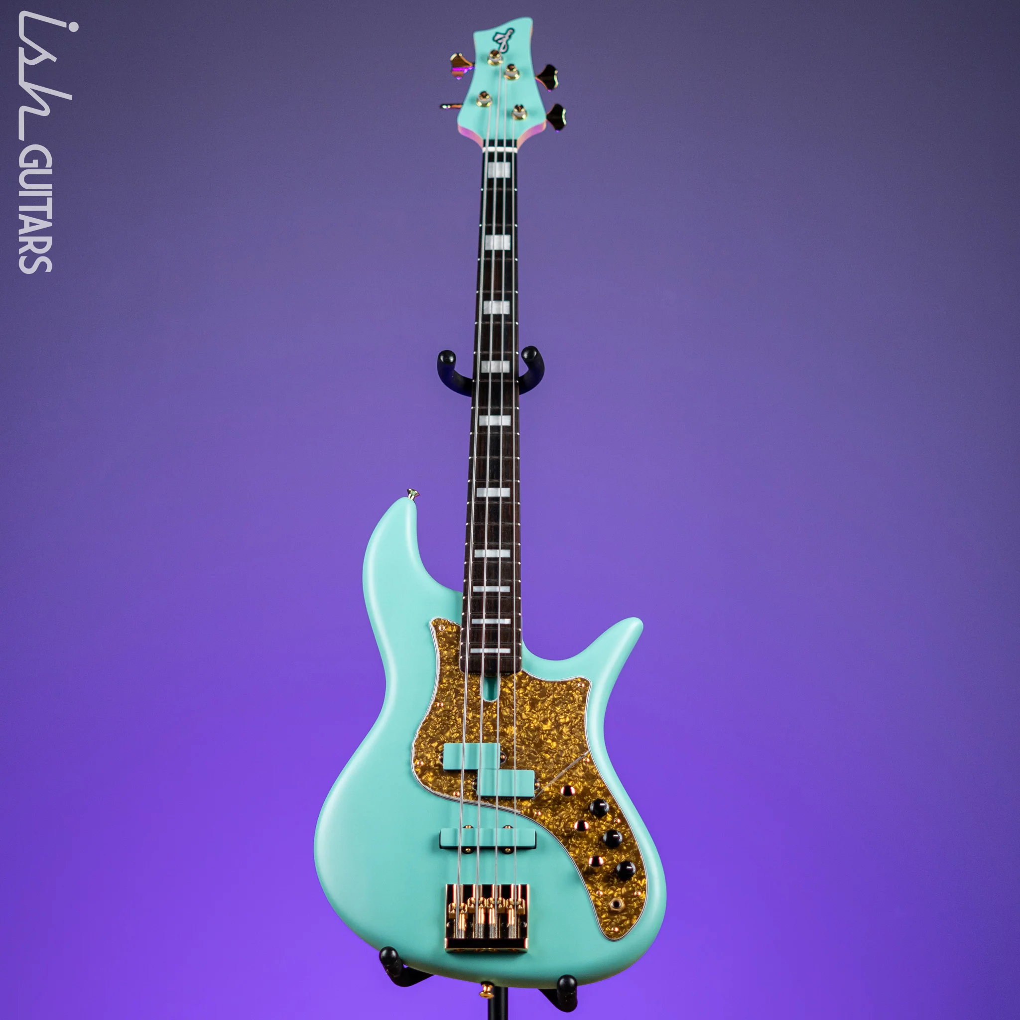 F Bass VF4-PJ 4-String Bass Seafoam Green - Image 2