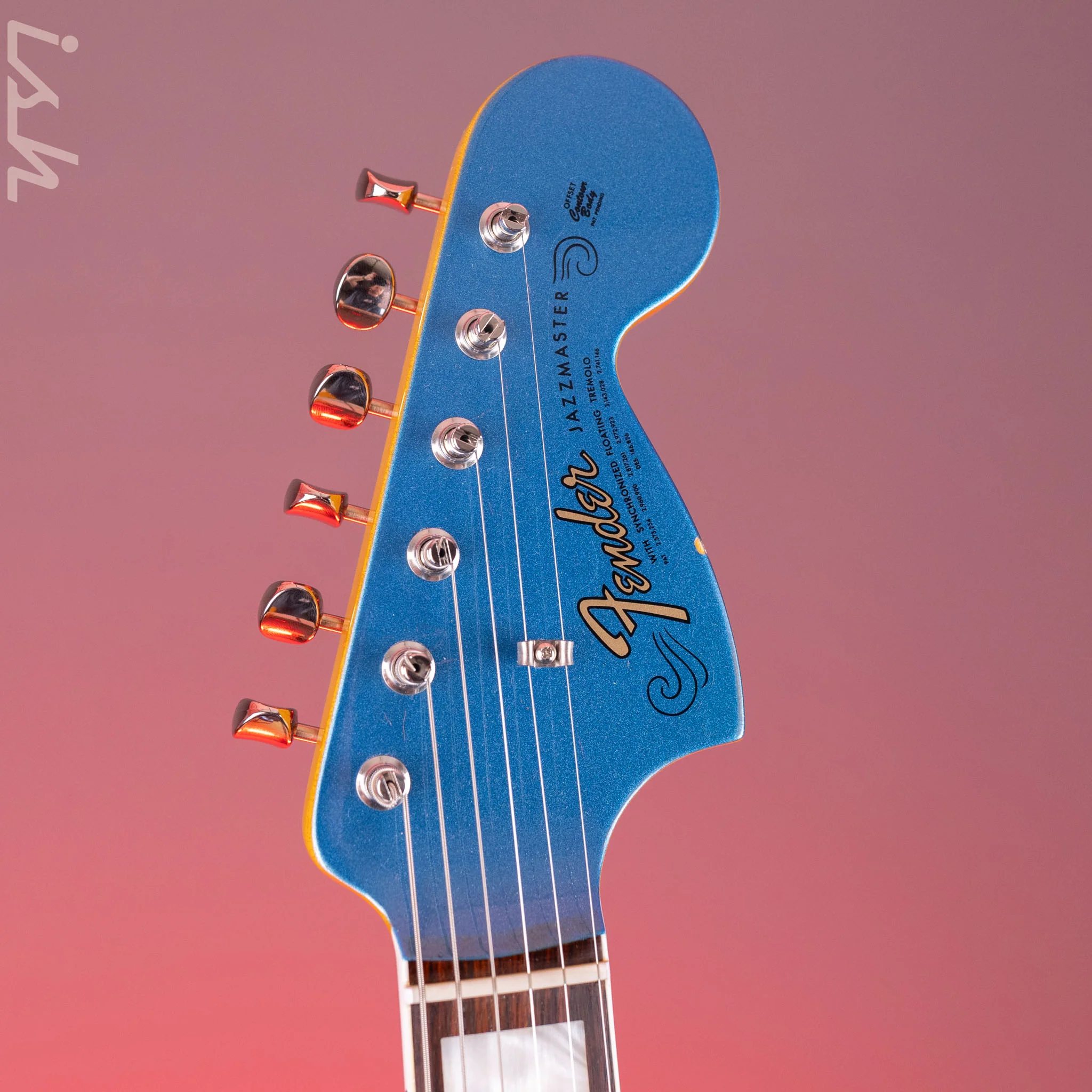 2023 Fender American Vintage II '66 Jazzmaster Lake Placid Blue - Image 8