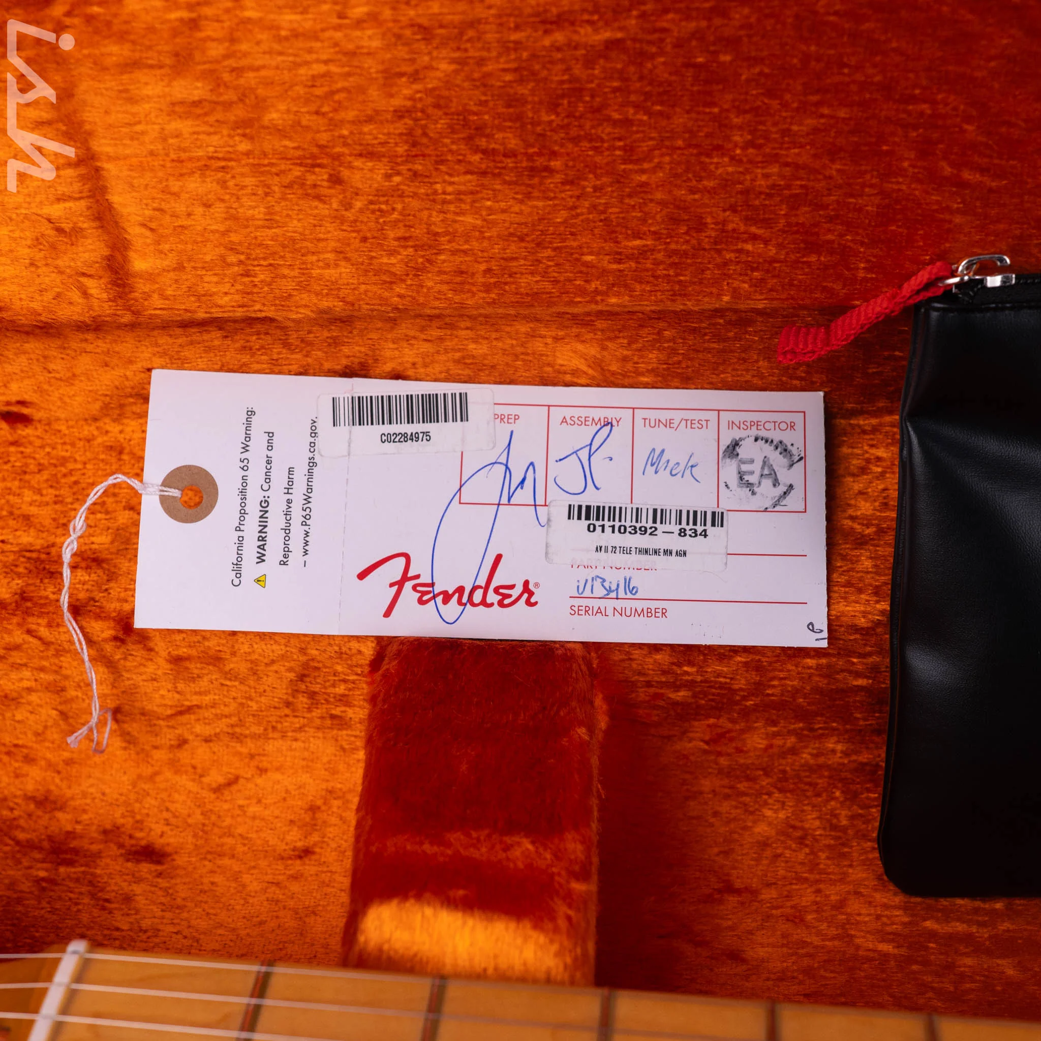 2023 Fender American Vintage II '72 Thinline Telecaster - Image 16