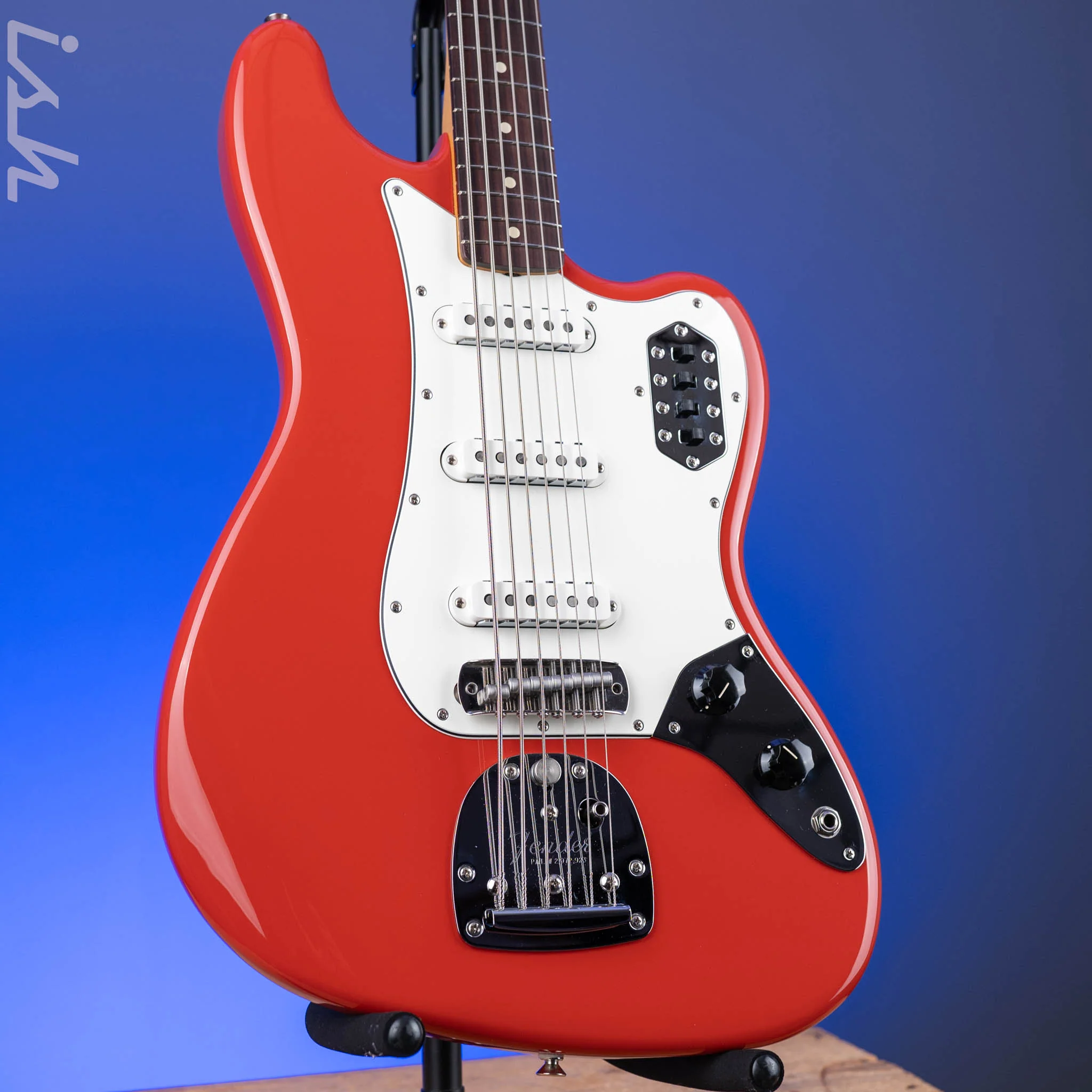 2023 Fender Bass VI Vintera Fiesta Red