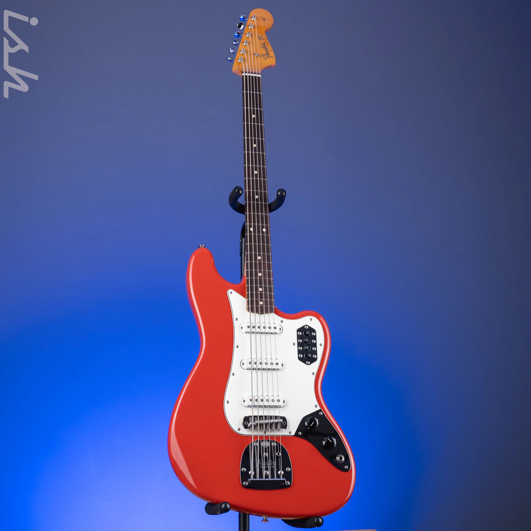 2023 Fender Bass VI Vintera Fiesta Red - Image 2