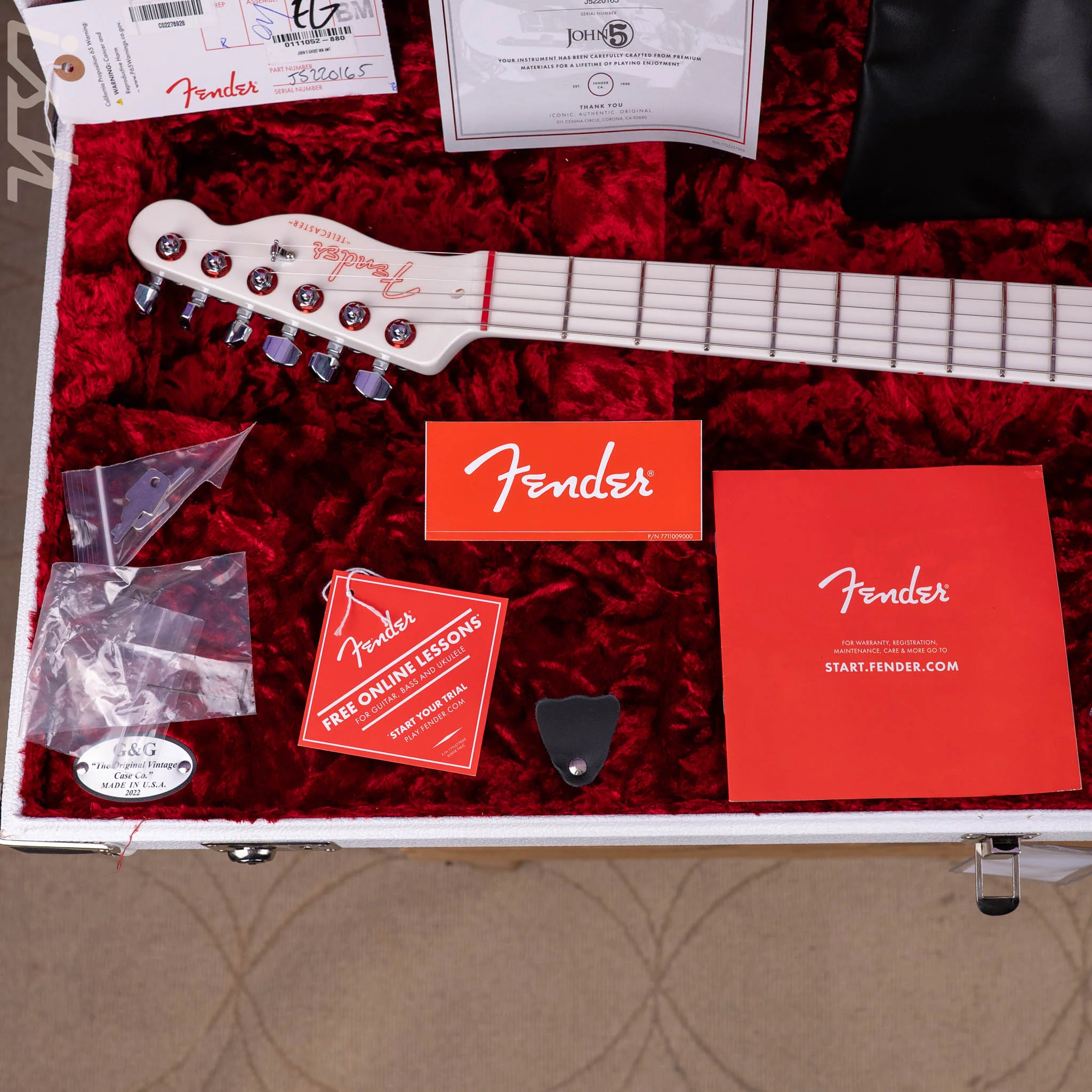 2023 Fender John 5 Ghost Telecaster - Image 21