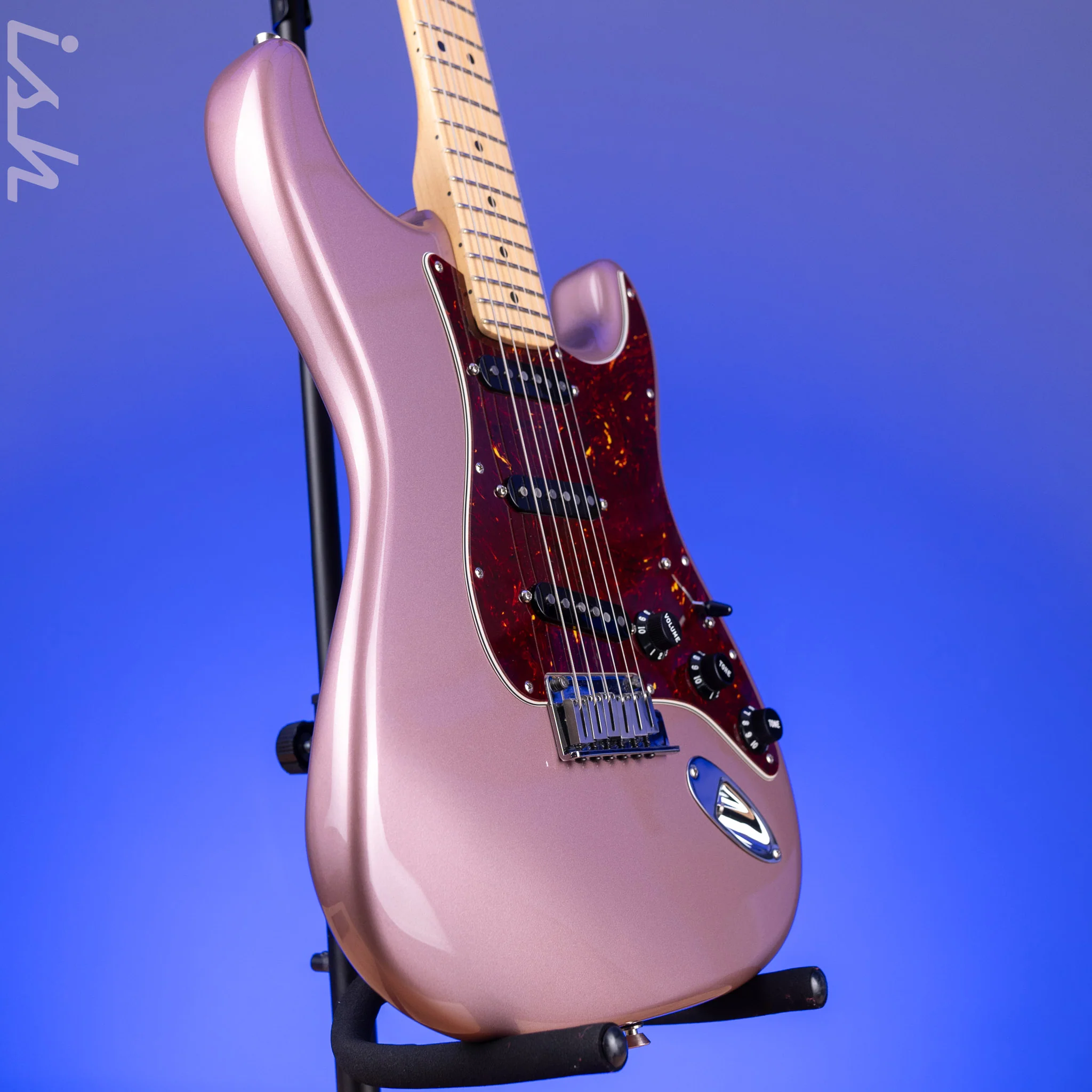 2023 Fender Mod Shop Stratocaster Burgundy Mist Metallic - Image 3