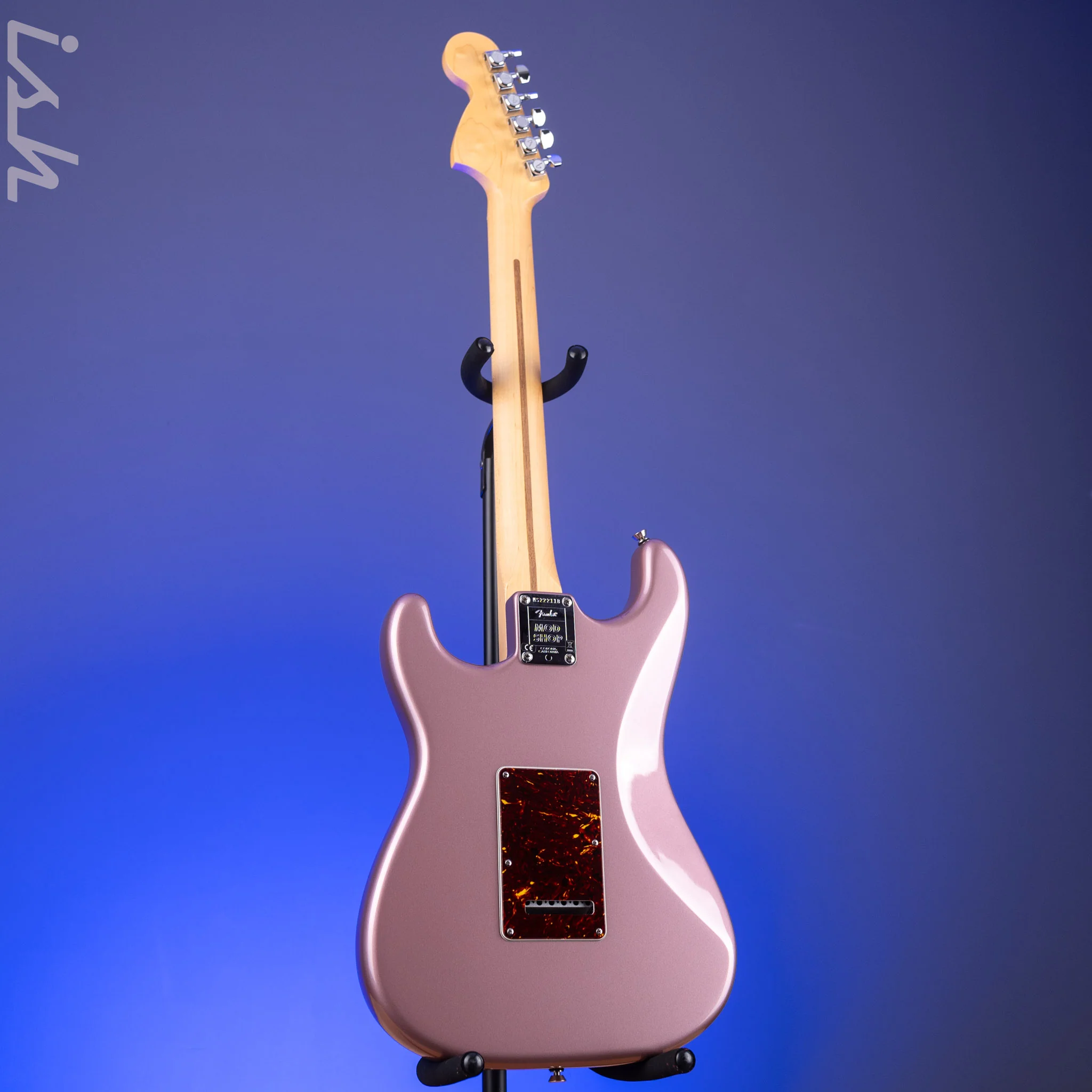 2023 Fender Mod Shop Stratocaster Burgundy Mist Metallic - Image 8