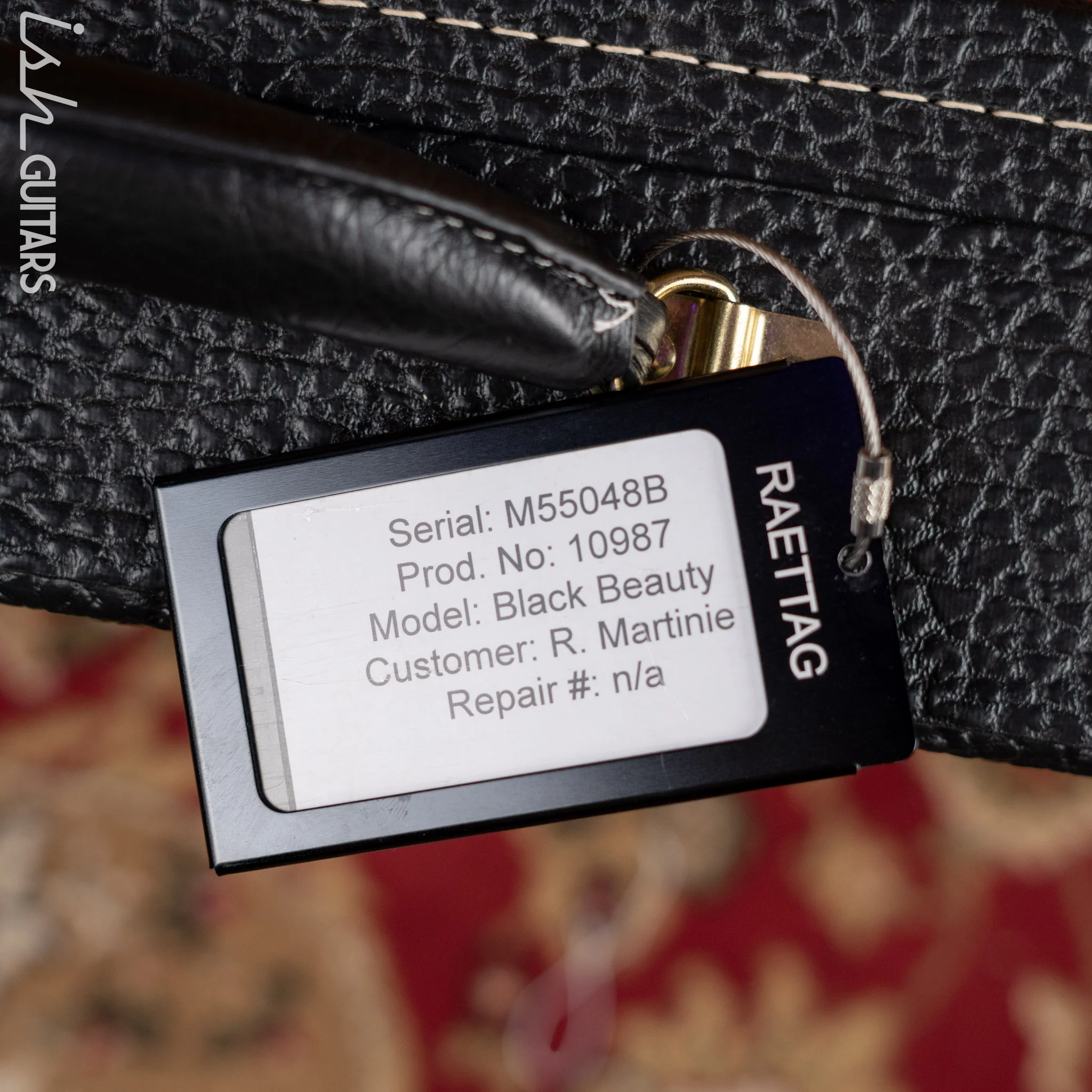 Fodera Ryan Martinie Signature 5-String Bass "Black Beauty" - Image 17