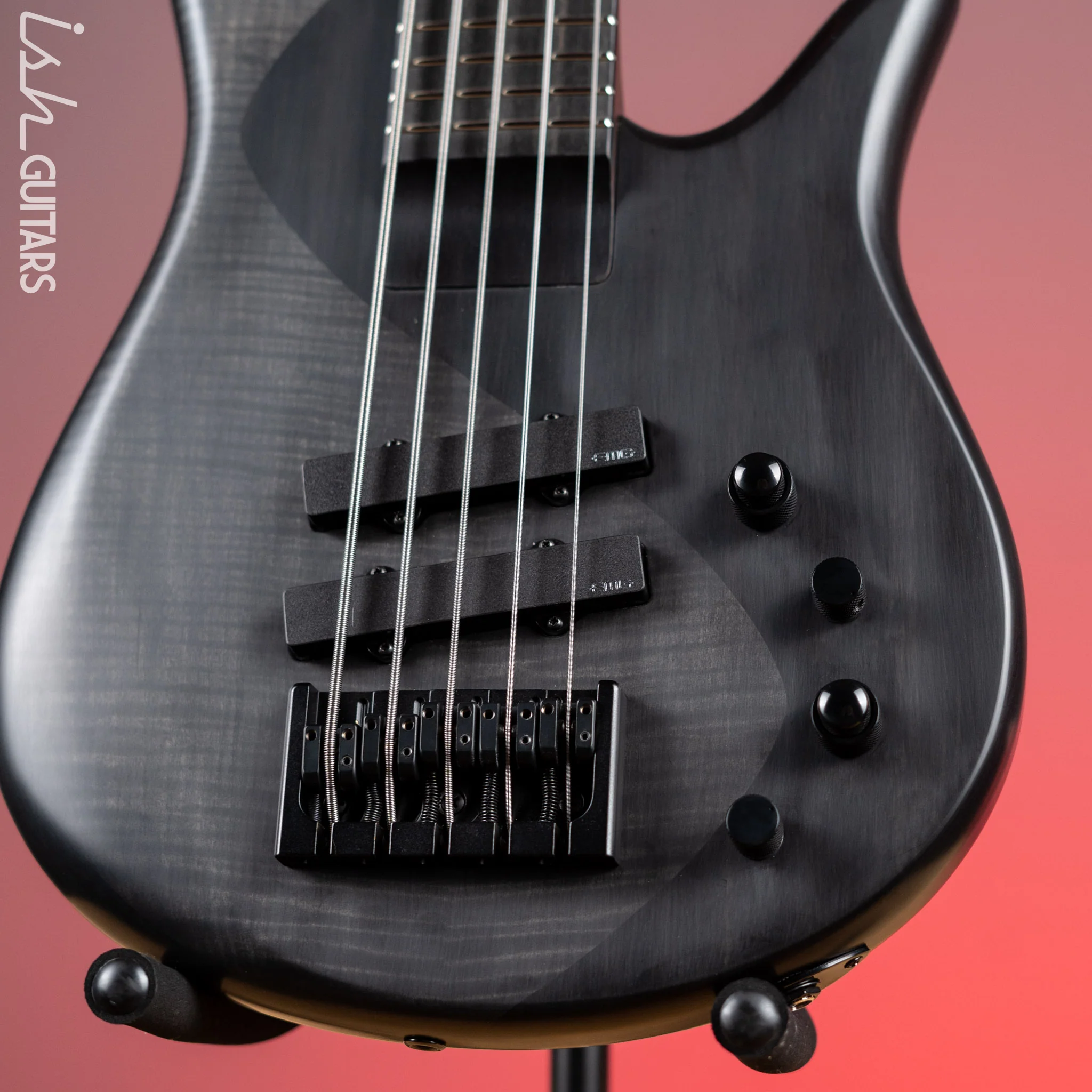 Fodera Ryan Martinie Signature 5-String Bass "Black Beauty" - Image 4