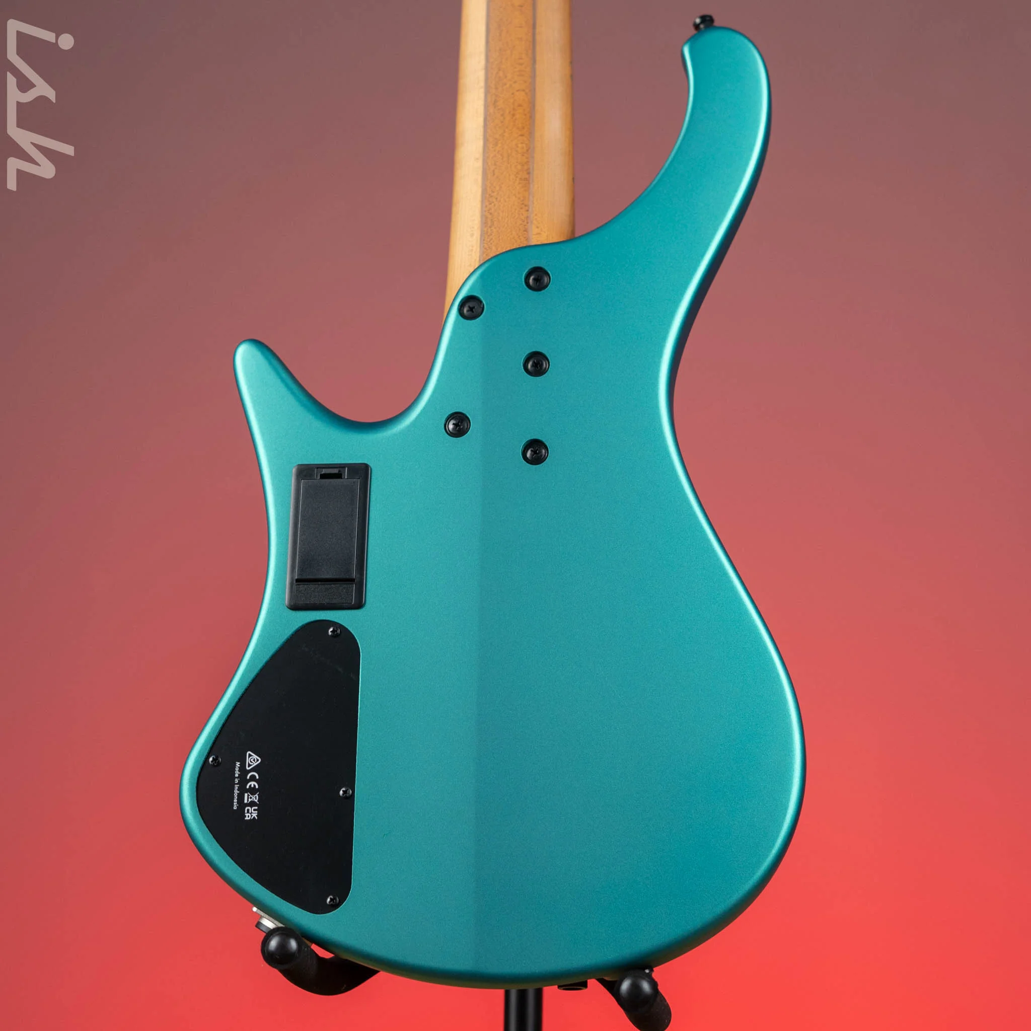 Ibanez EHB1005S Multi-Scale 5-String Bass Emerald Green Metallic Matte - Image 7