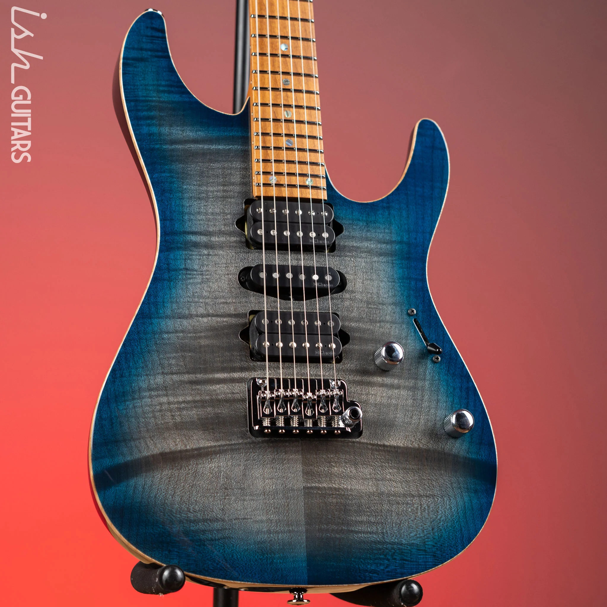 Ibanez AZ2407F Prestige Electric Guitar Sodalite Demo