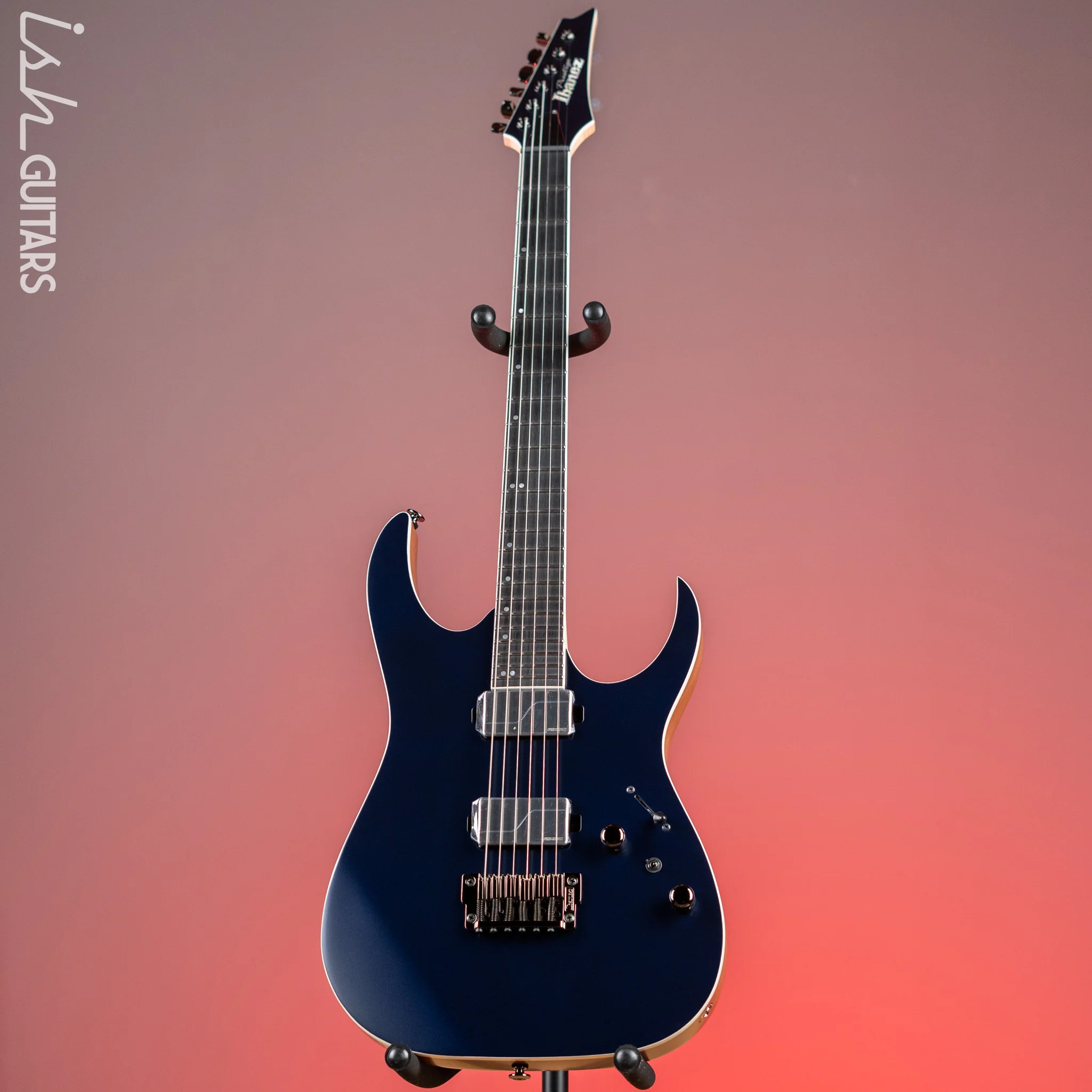 Ibanez RG5121 Prestige Electric Guitar Dark Tide Blue Flat - Image 2