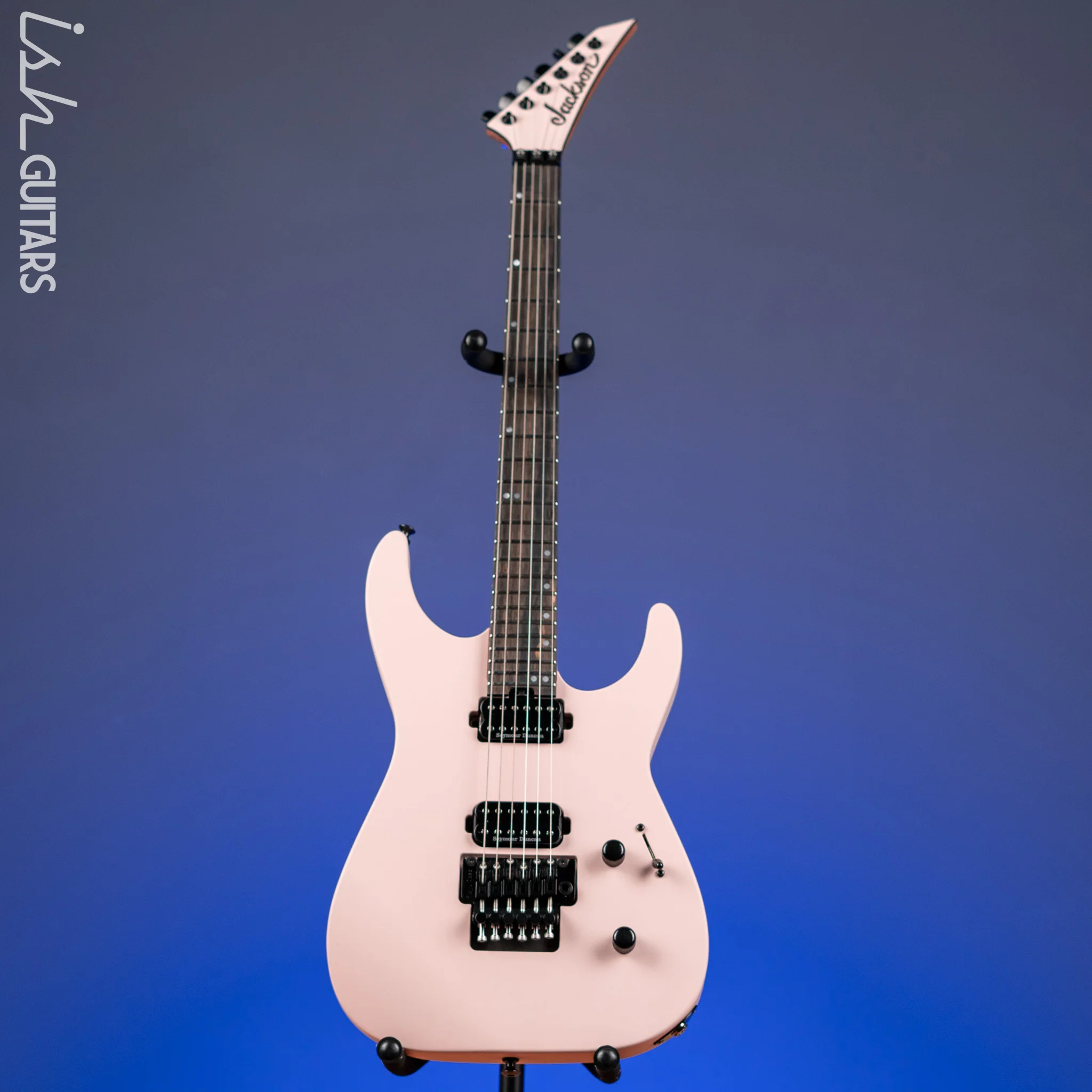 Jackson American Series Virtuoso Electric Guitar Satin Shell Pink Demo - Image 2