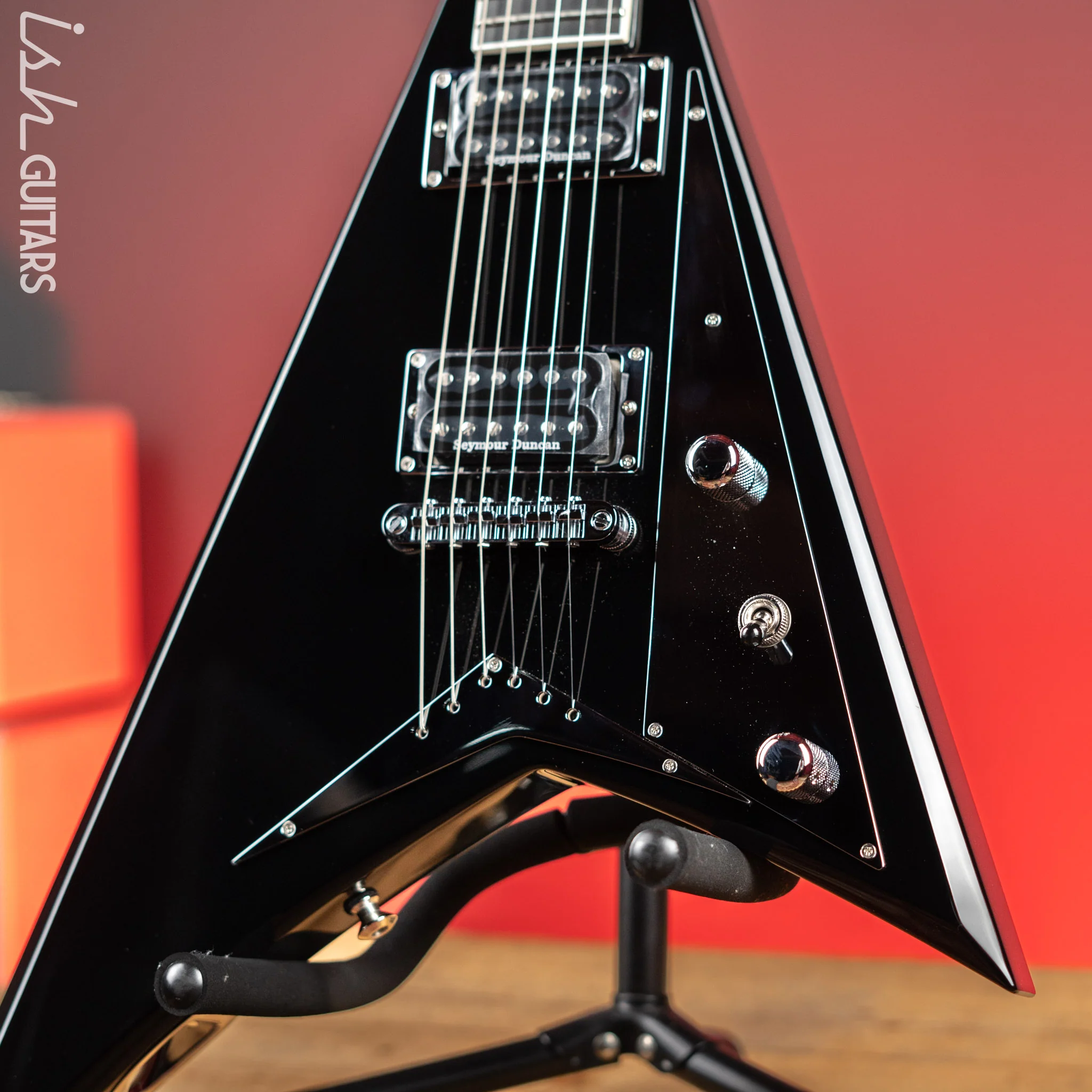 2023 Jackson MJ Series Rhoads RRT Black Gloss - Image 4