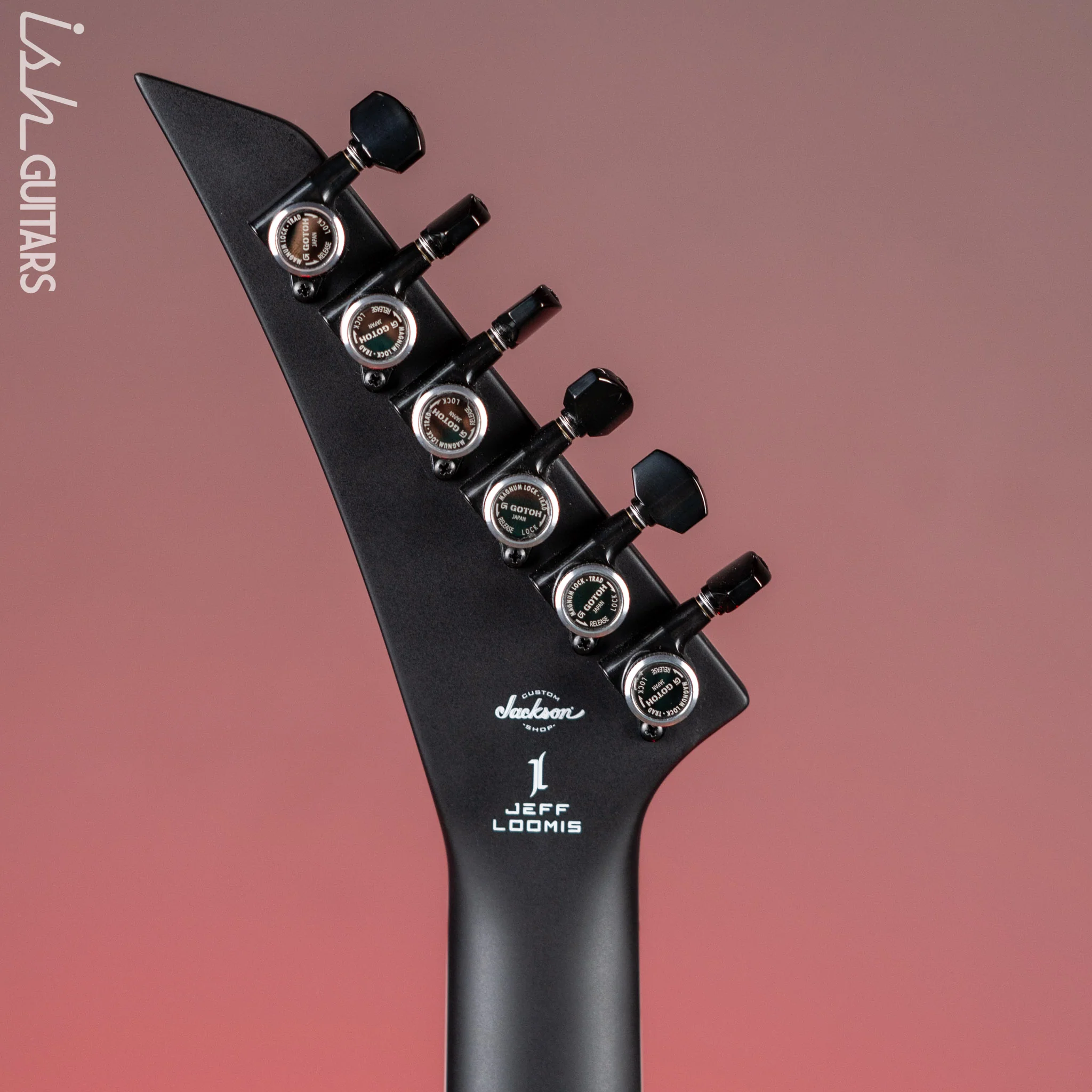 2023 Jackson USA Jeff Loomis Signature Kelly Custom Shop Black Ash - Image 11