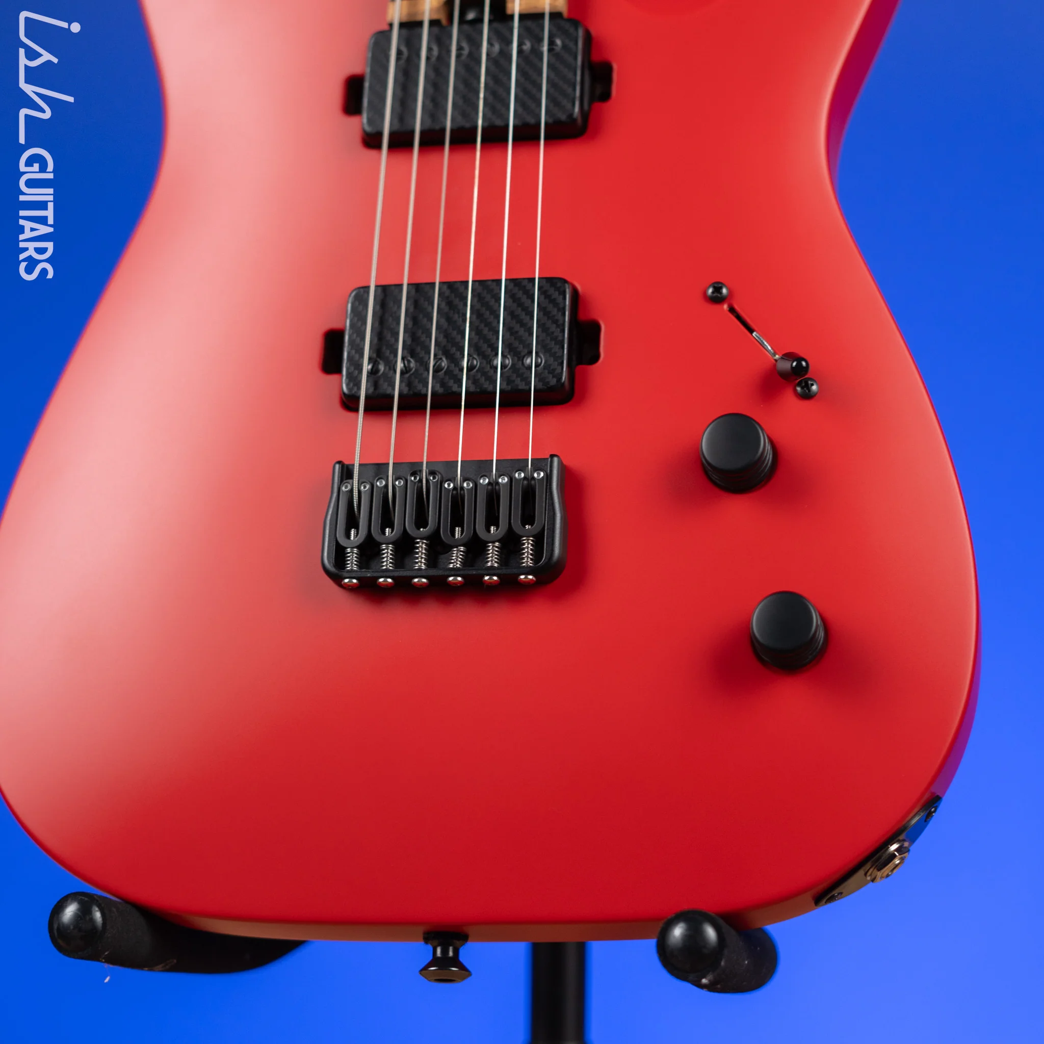 Jackson USA Series Misha Mansoor Signature Juggernaut HT6 Satin Red - Image 4