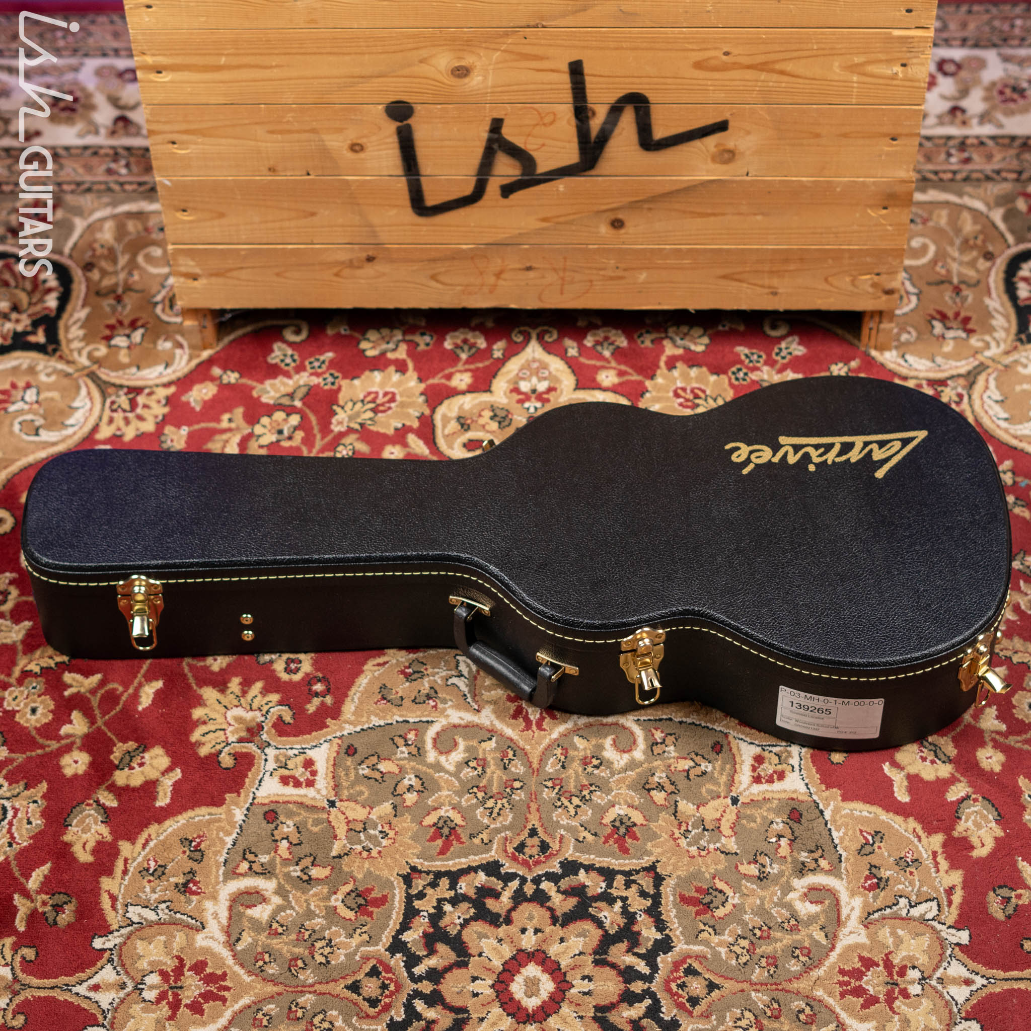 2023 Larrivee P-03 Mahogany Lefty Parlor Guitar Natural - Image 12