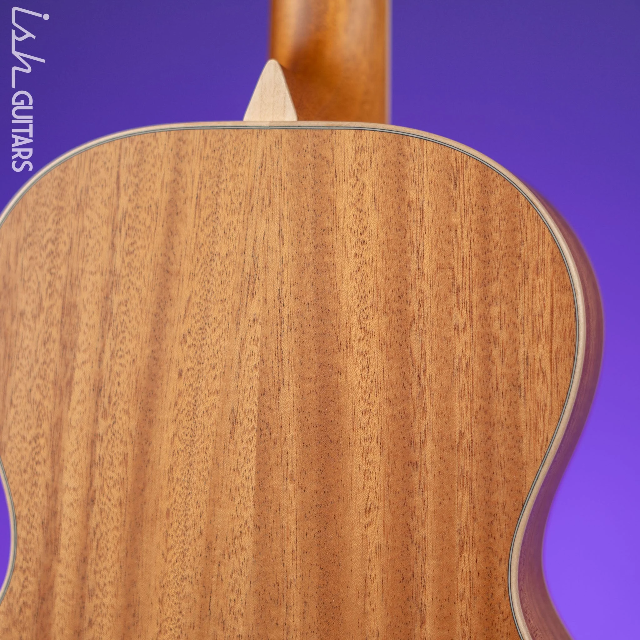 2023 Larrivee P-03 Mahogany Lefty Parlor Guitar Natural - Image 8