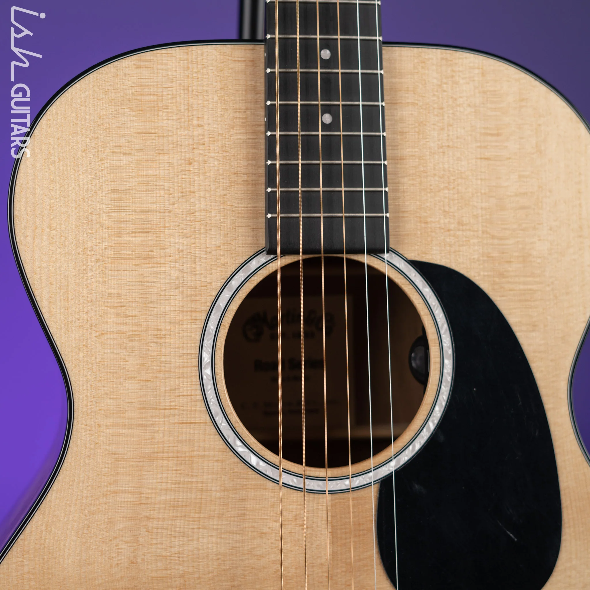 2023 Martin 000-12E Road Series Acoustic-Electric Guitar Natural - Image 3