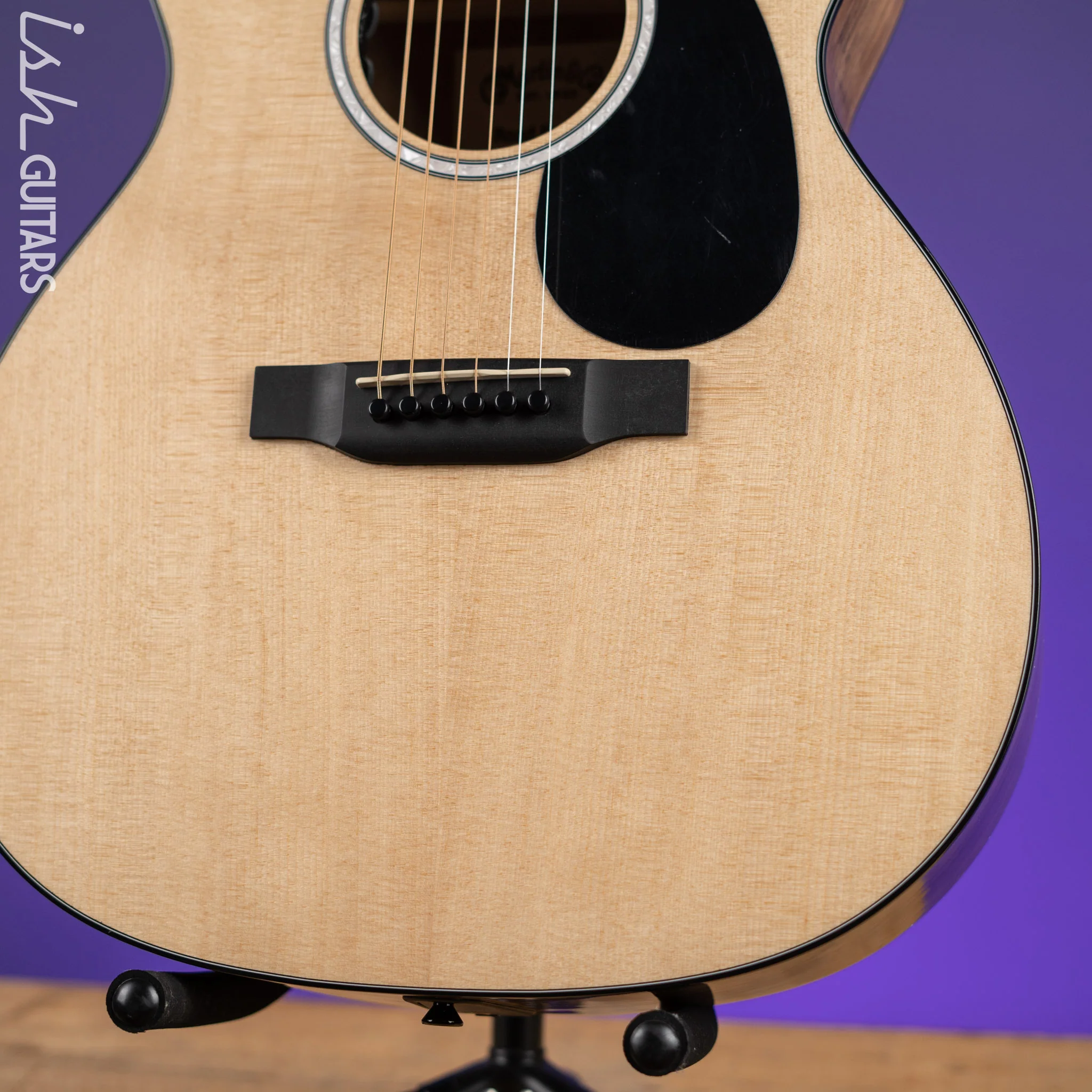 2023 Martin 000-12E Road Series Acoustic-Electric Guitar Natural - Image 4
