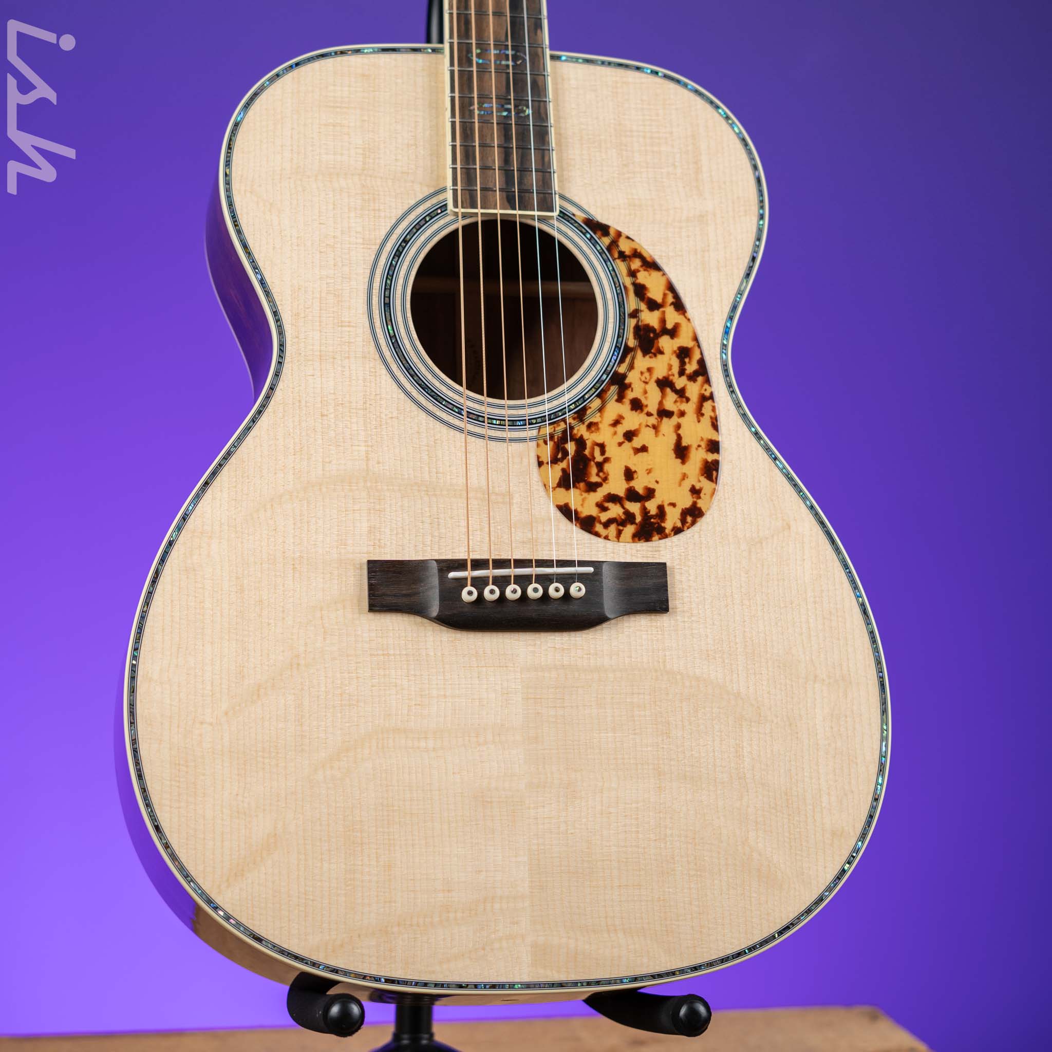 2023 Martin 000-41 Style Custom Shop - Bearclaw Spruce / Quilted Bubinga - Image 2