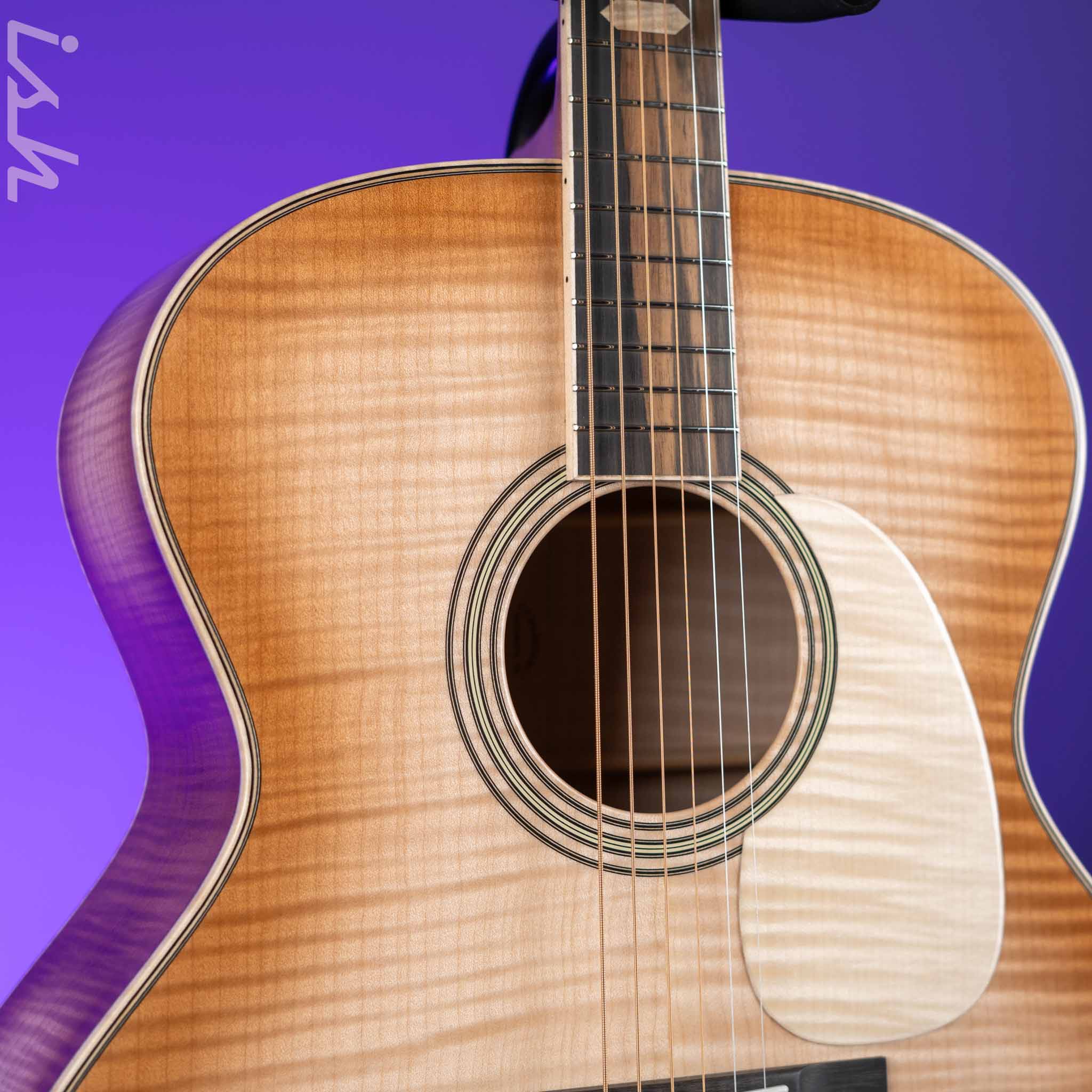 Martin Custom Shop Grand Jumbo J-14F Flamed Maple Toasted Burst - Image 3